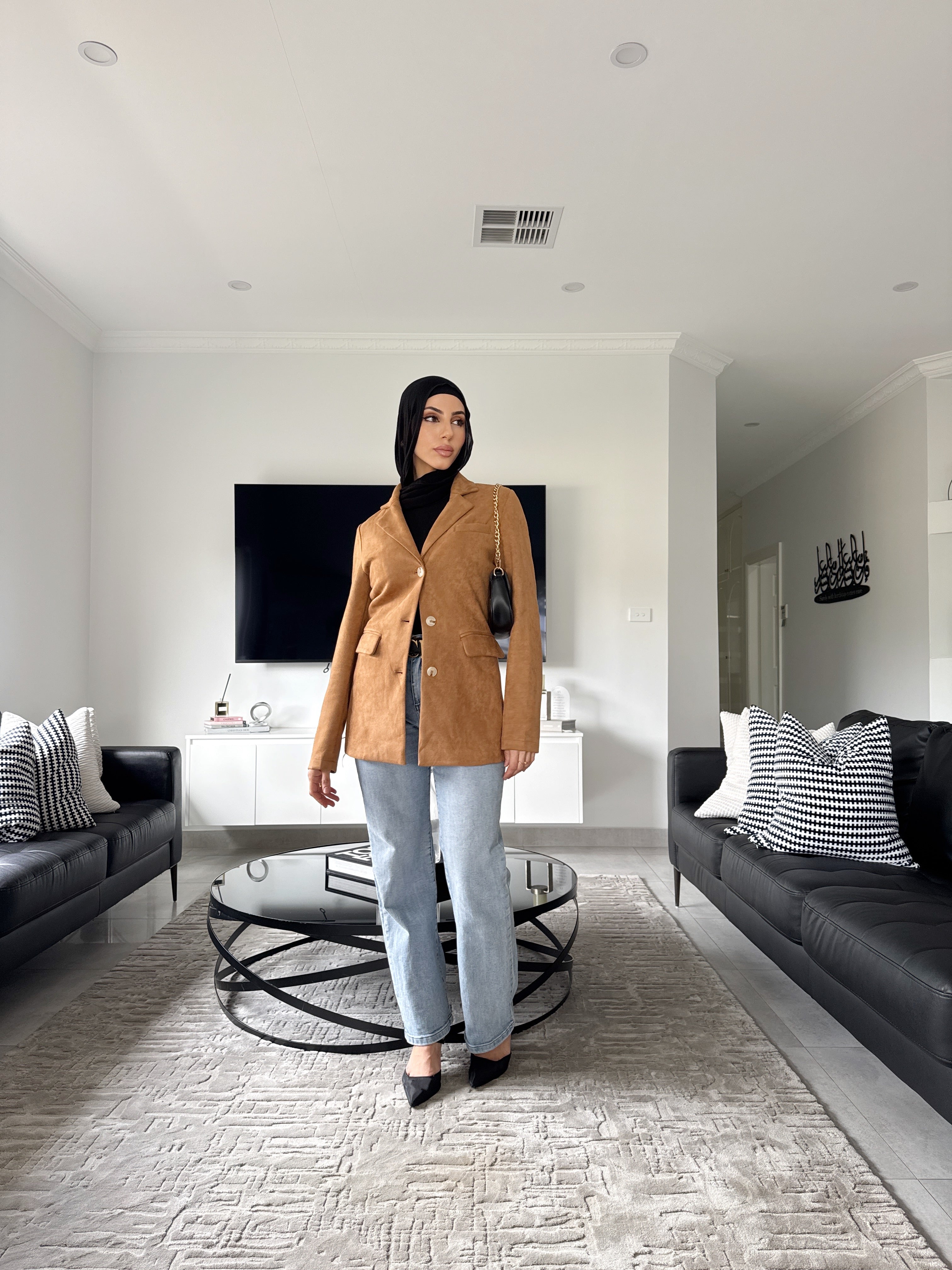 Sadie Suede blazer