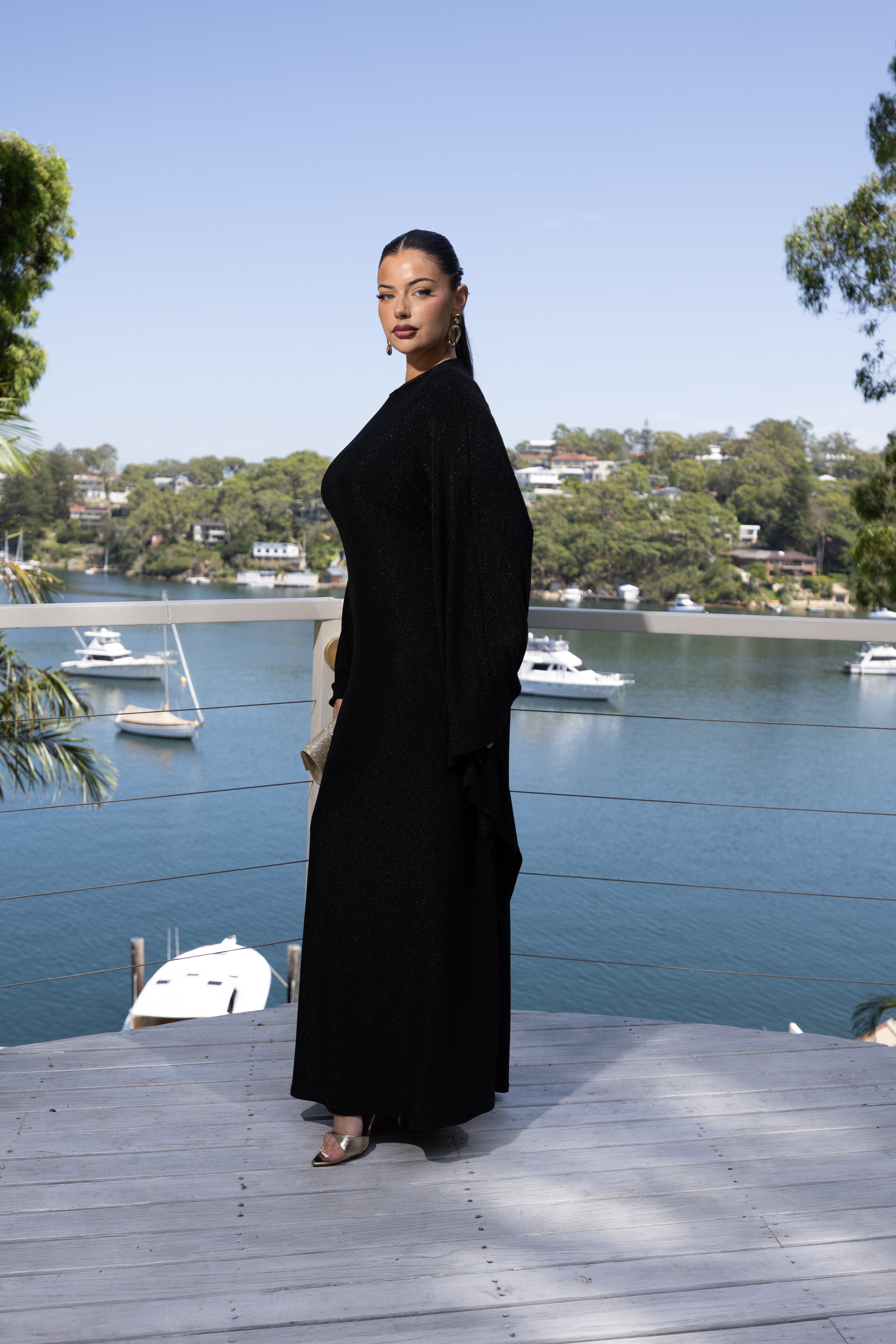 Bushra Butterfly Abaya