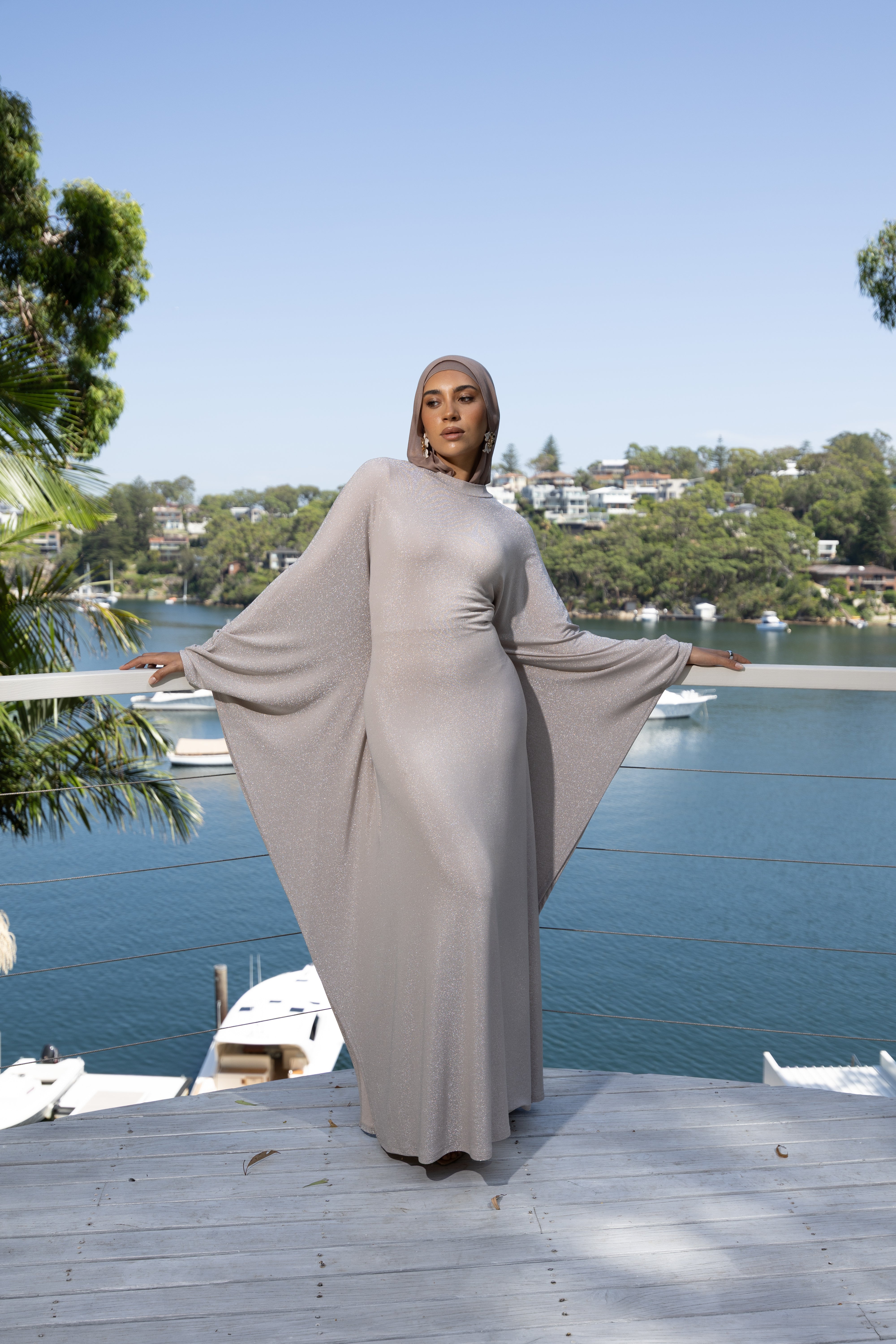 Bushra Butterfly Abaya