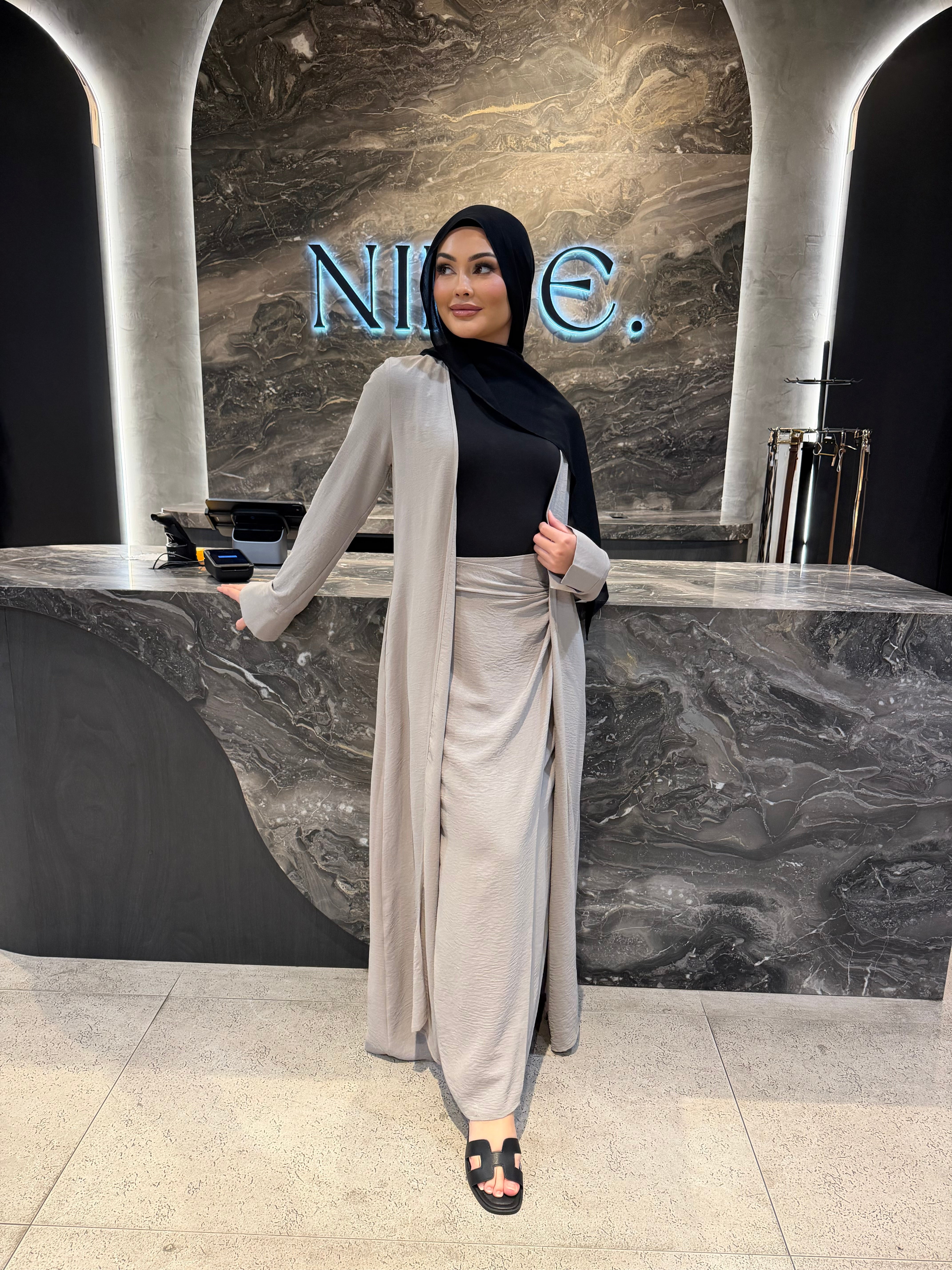 Sierah skirt and abaya set