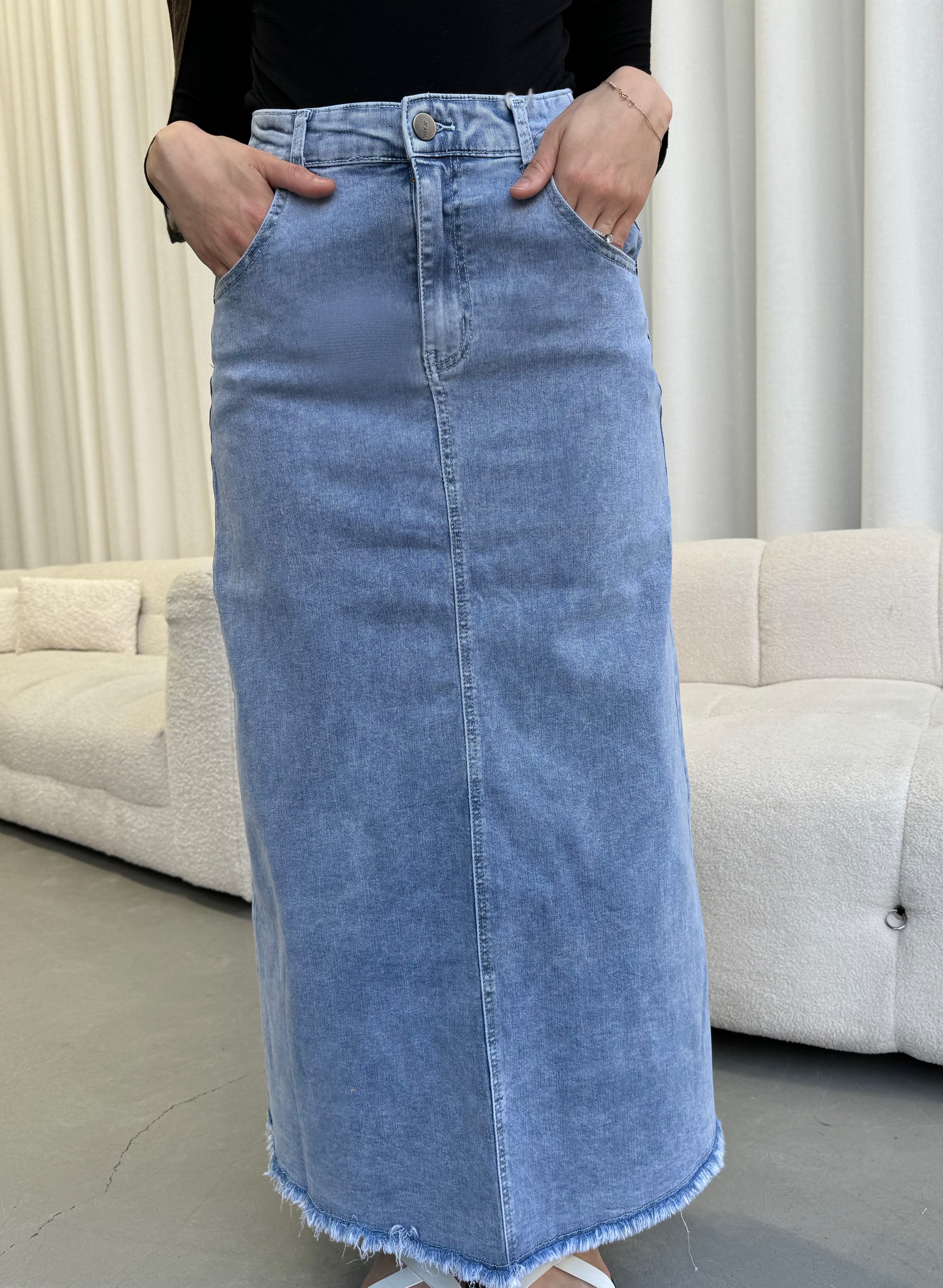 Aqsa Denim Skirt