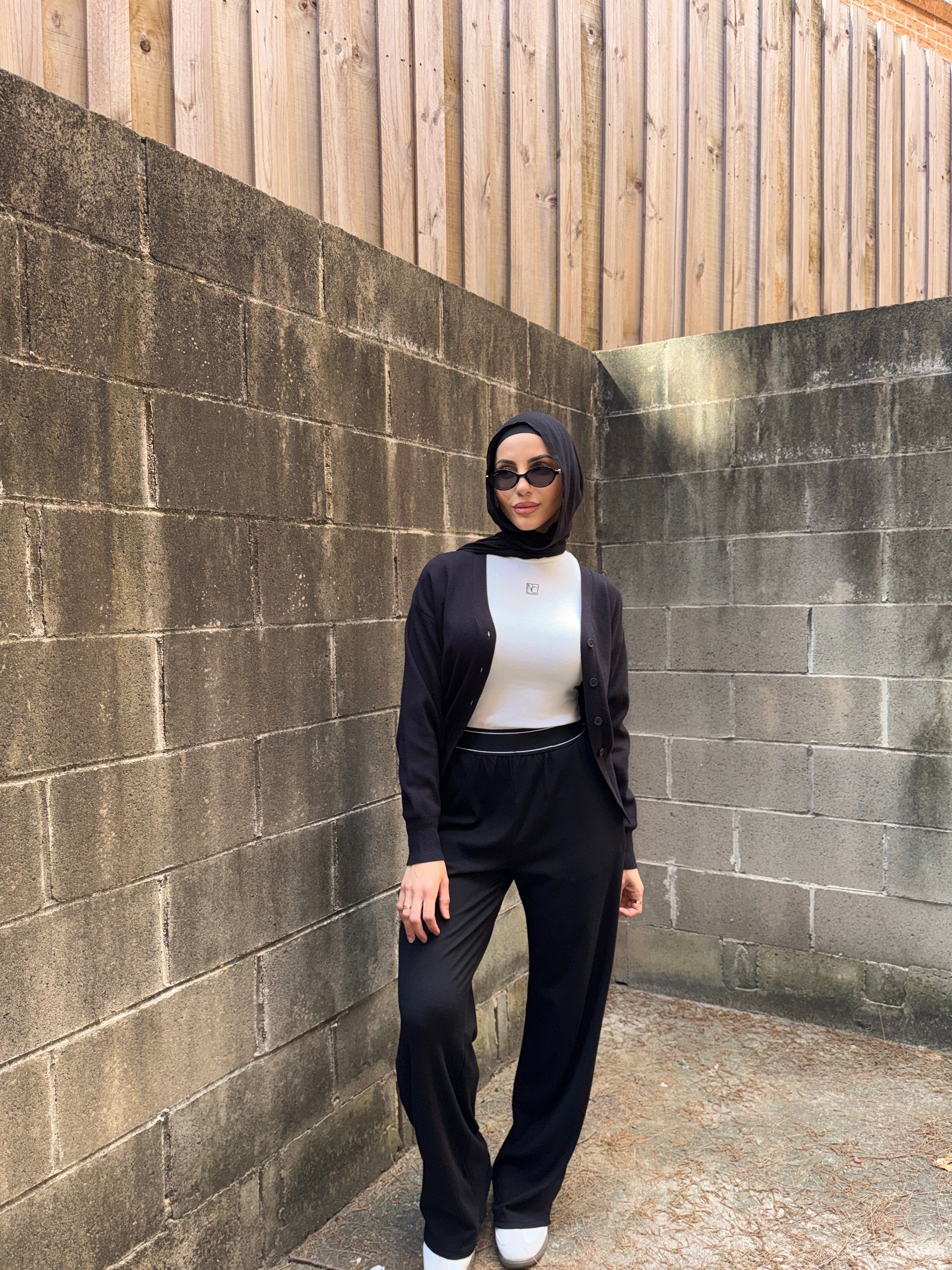 Ribbed Jersey Pants