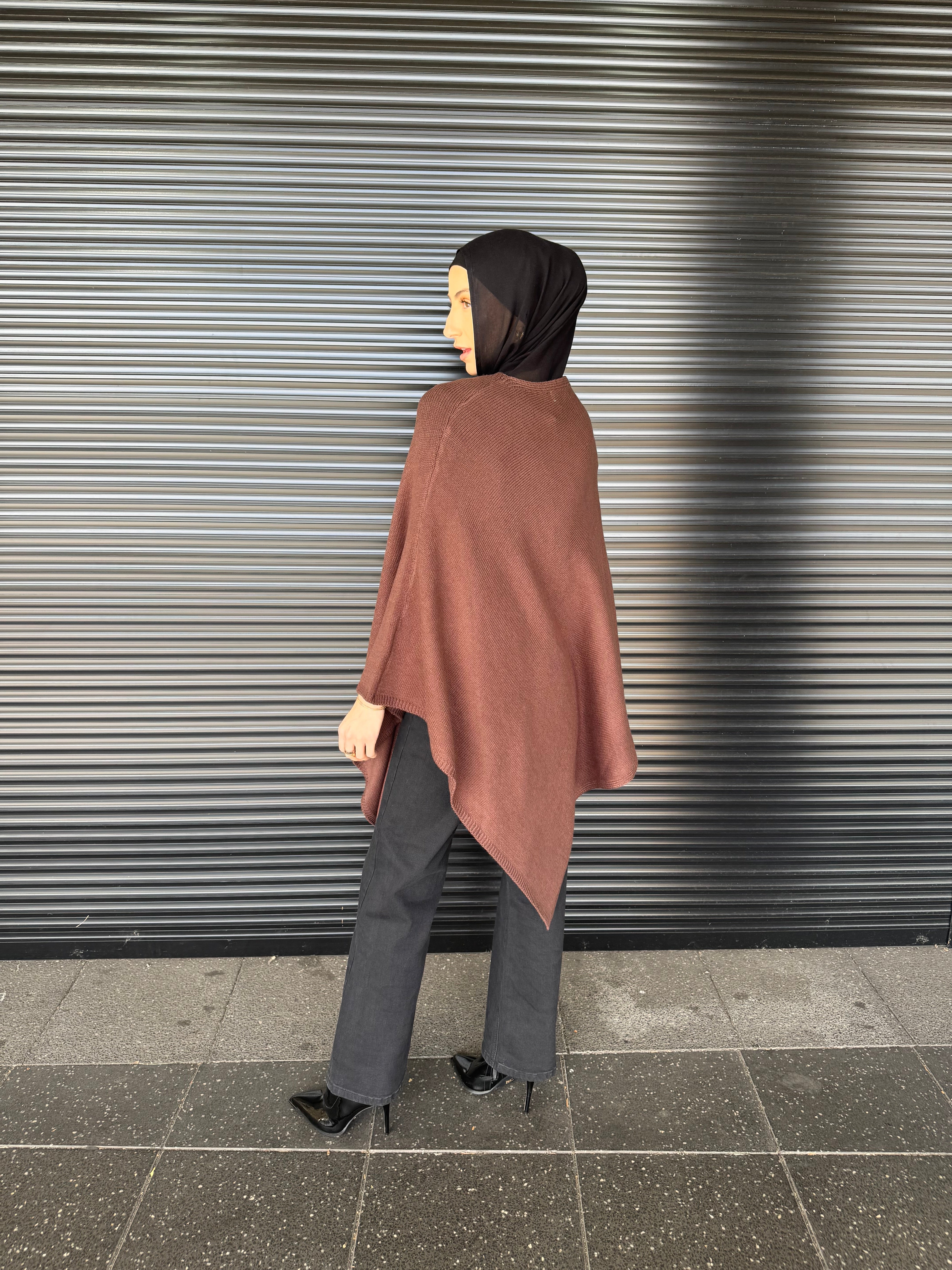 Paz Knit Poncho