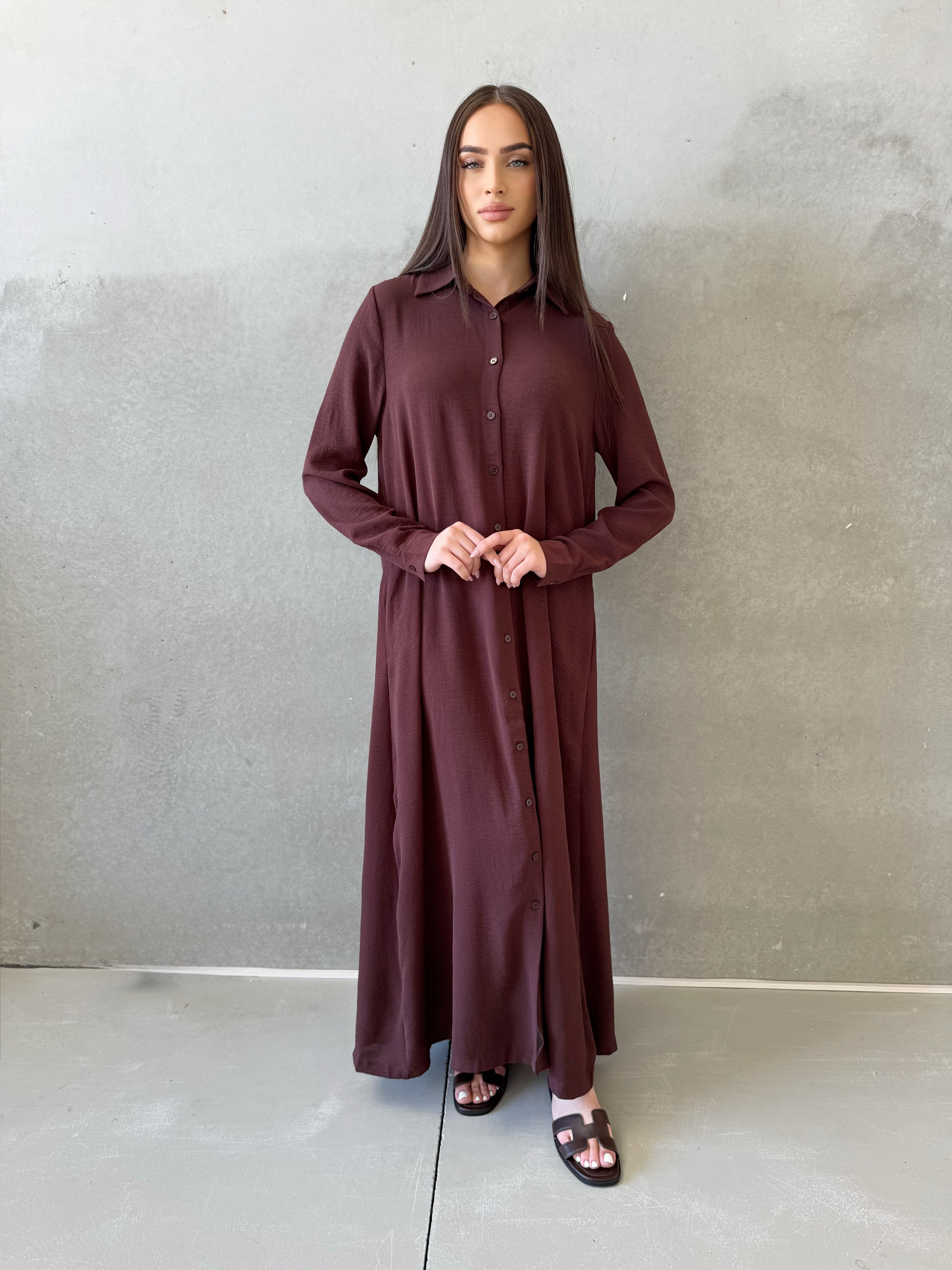 Iris shirt Dress