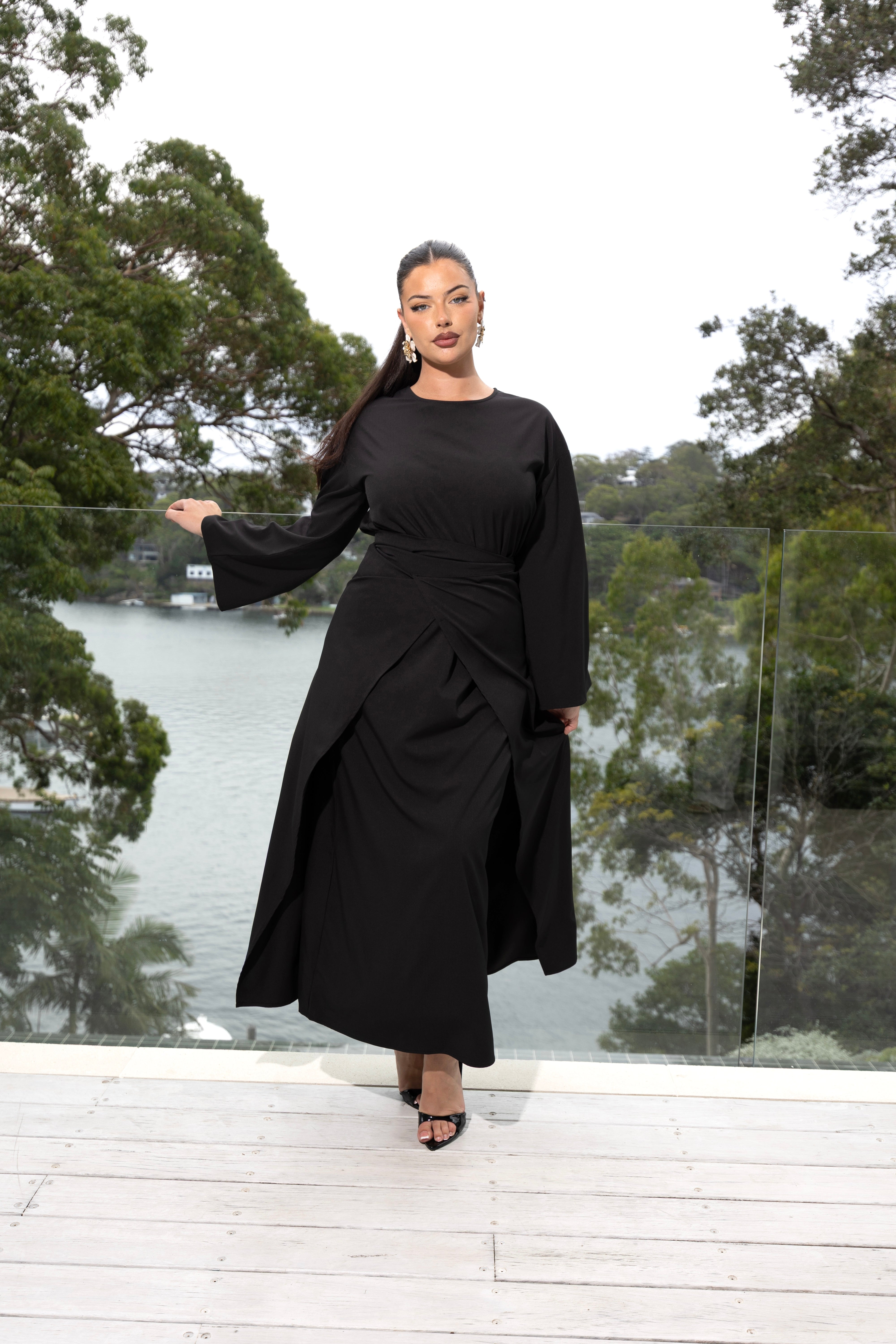 Elaf Abaya Wrap Dress