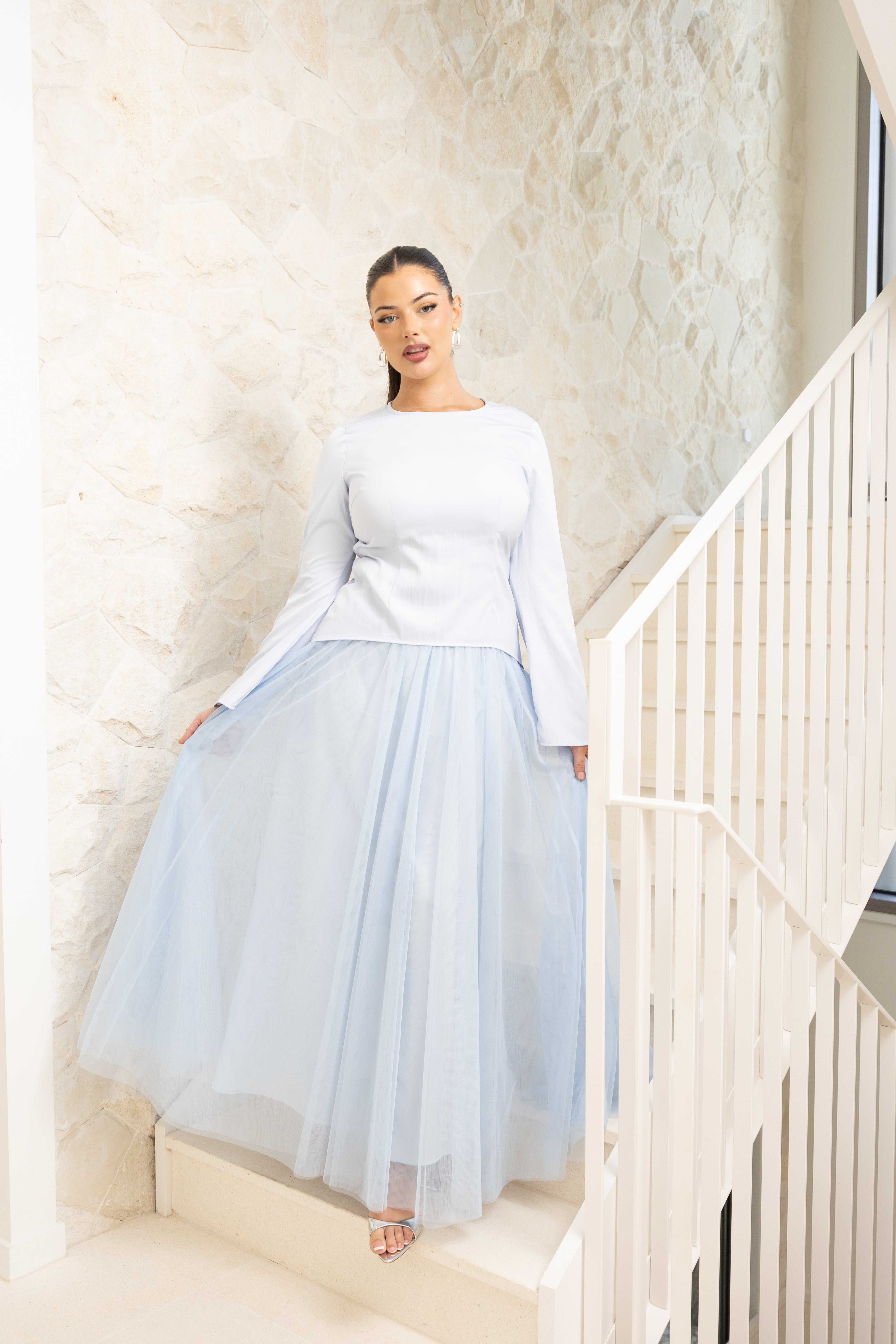 Cara Top & Tulle Skirt Set