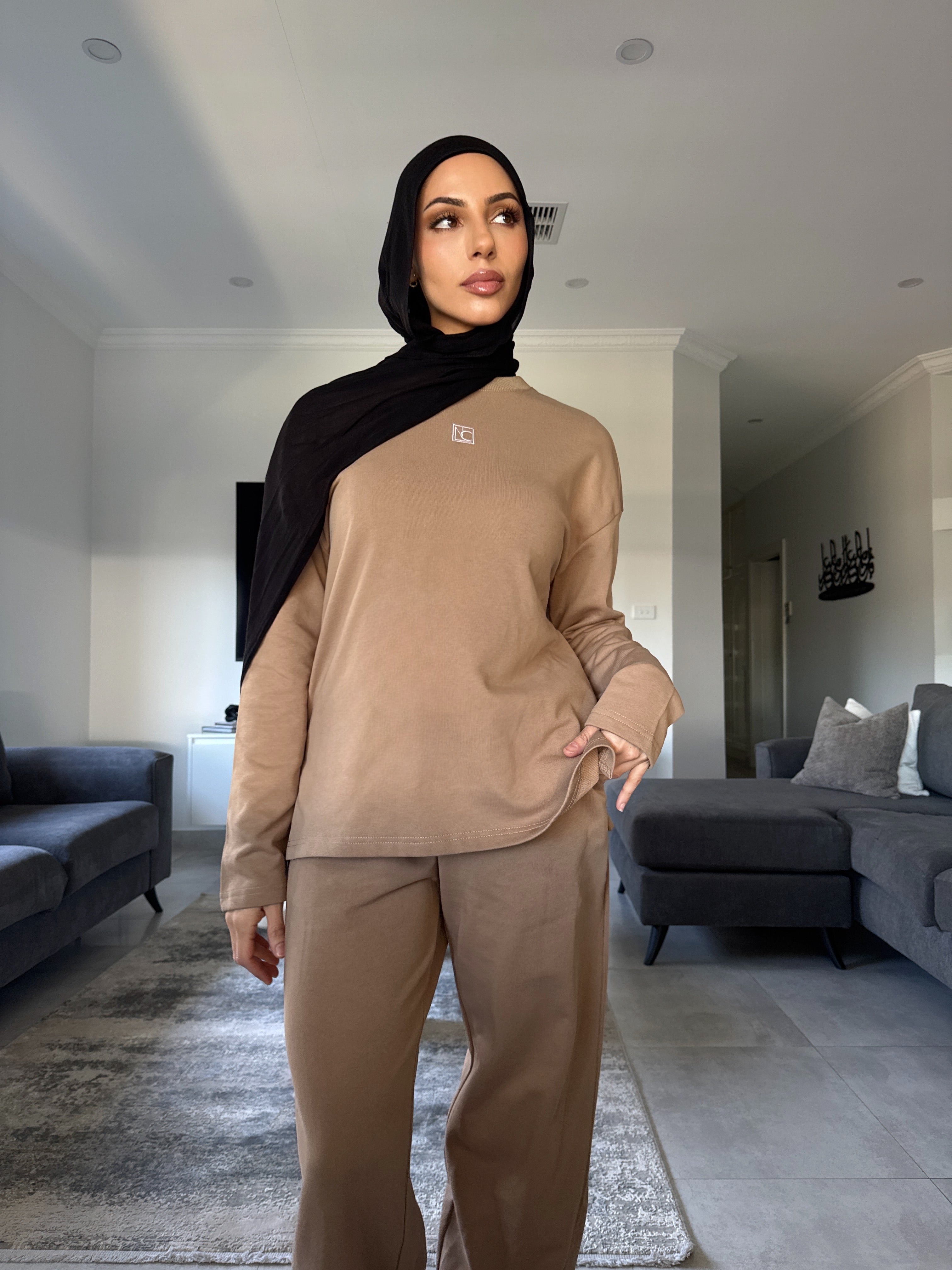 NIICE logo thick cotton set