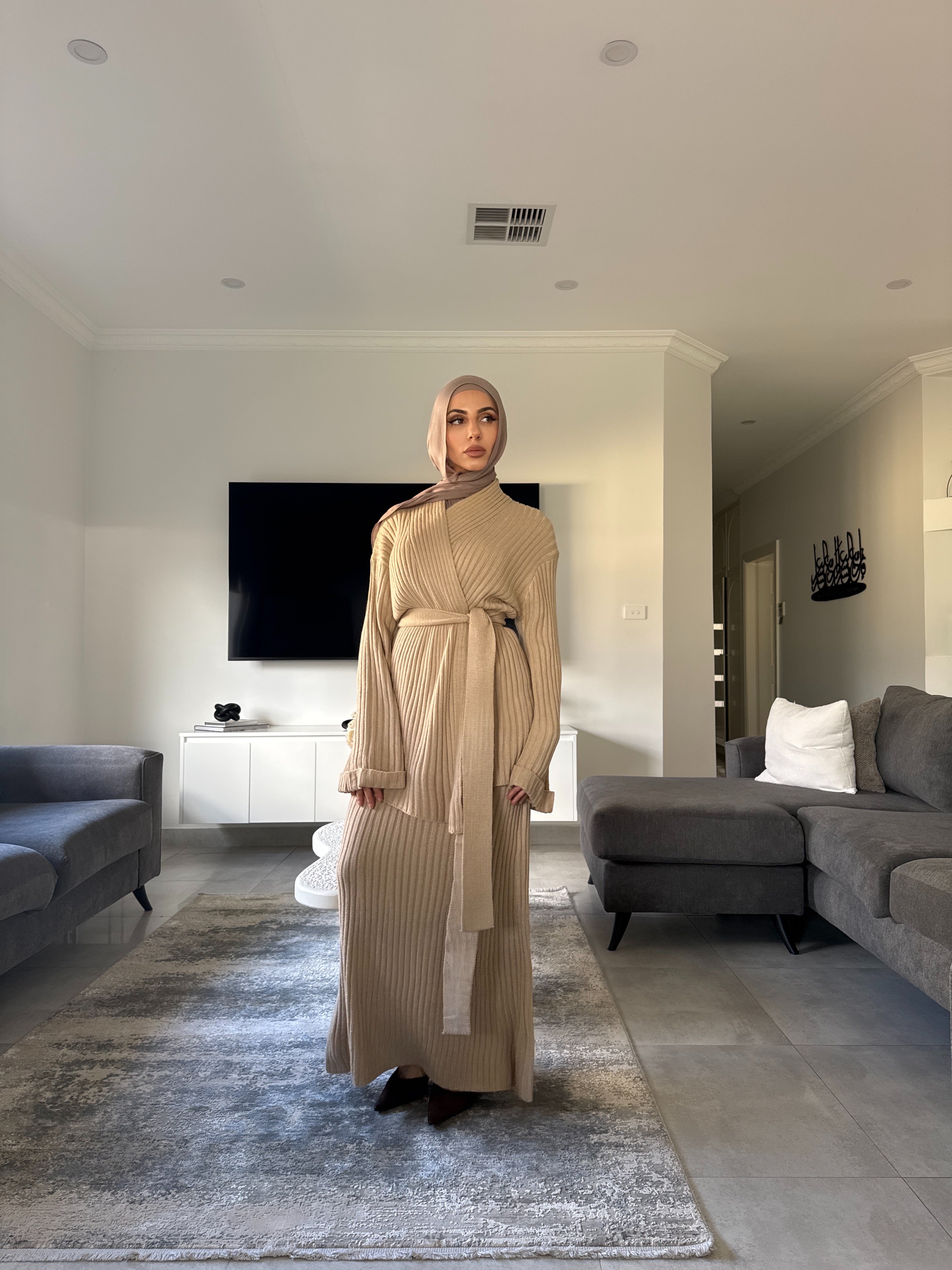 Amara wrap kimono set