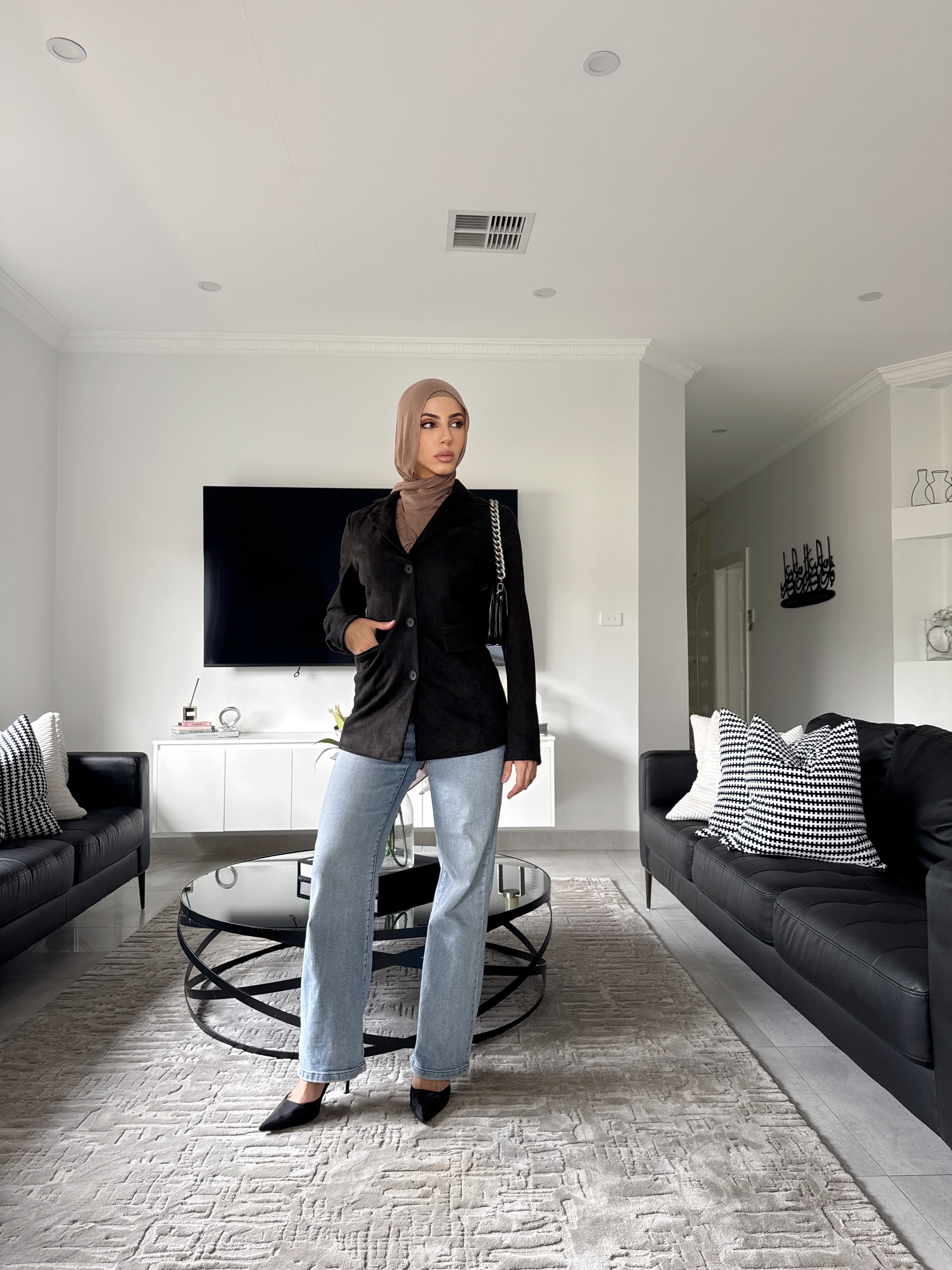 Sadie Suede blazer