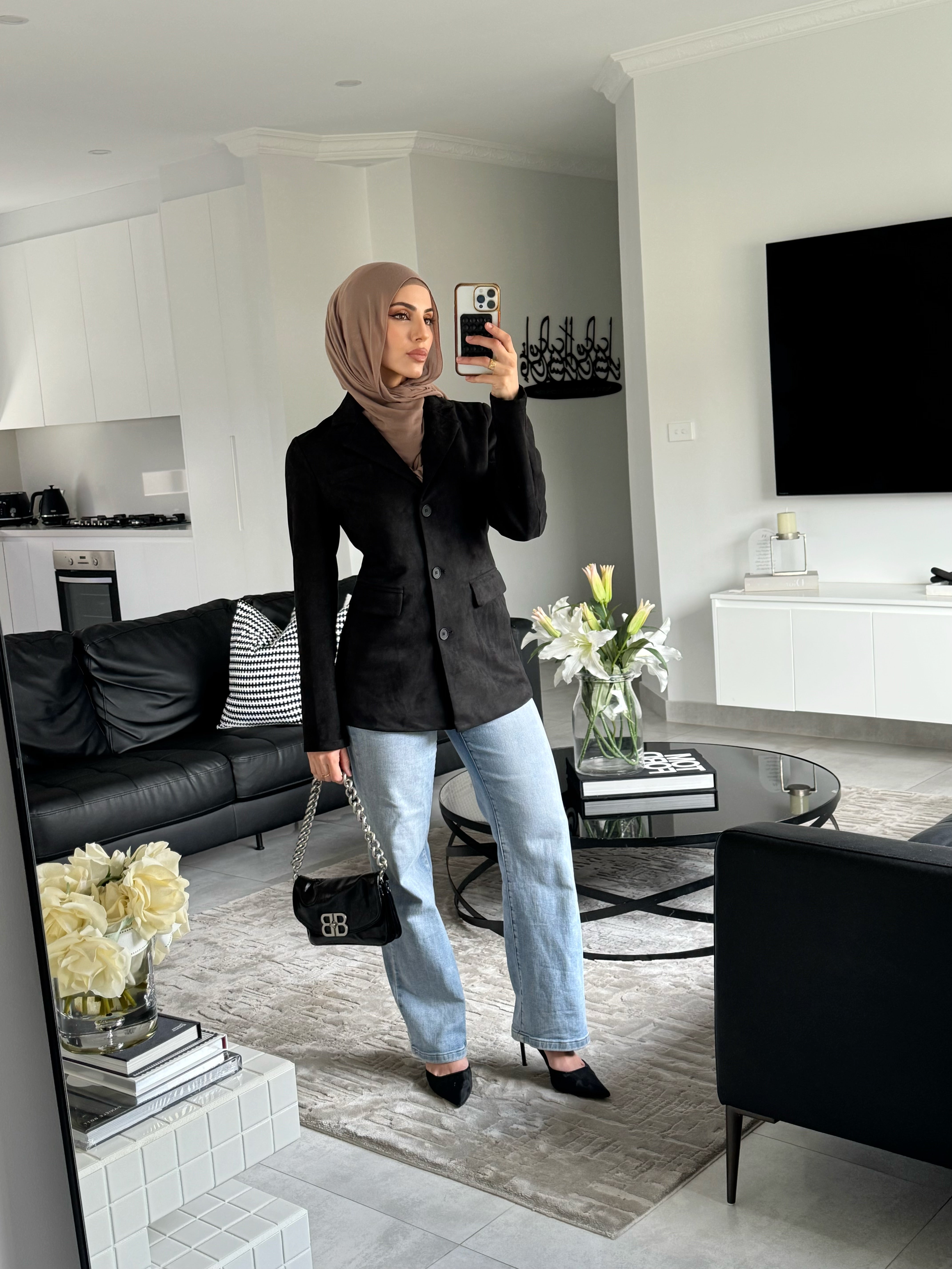 Sadie Suede blazer