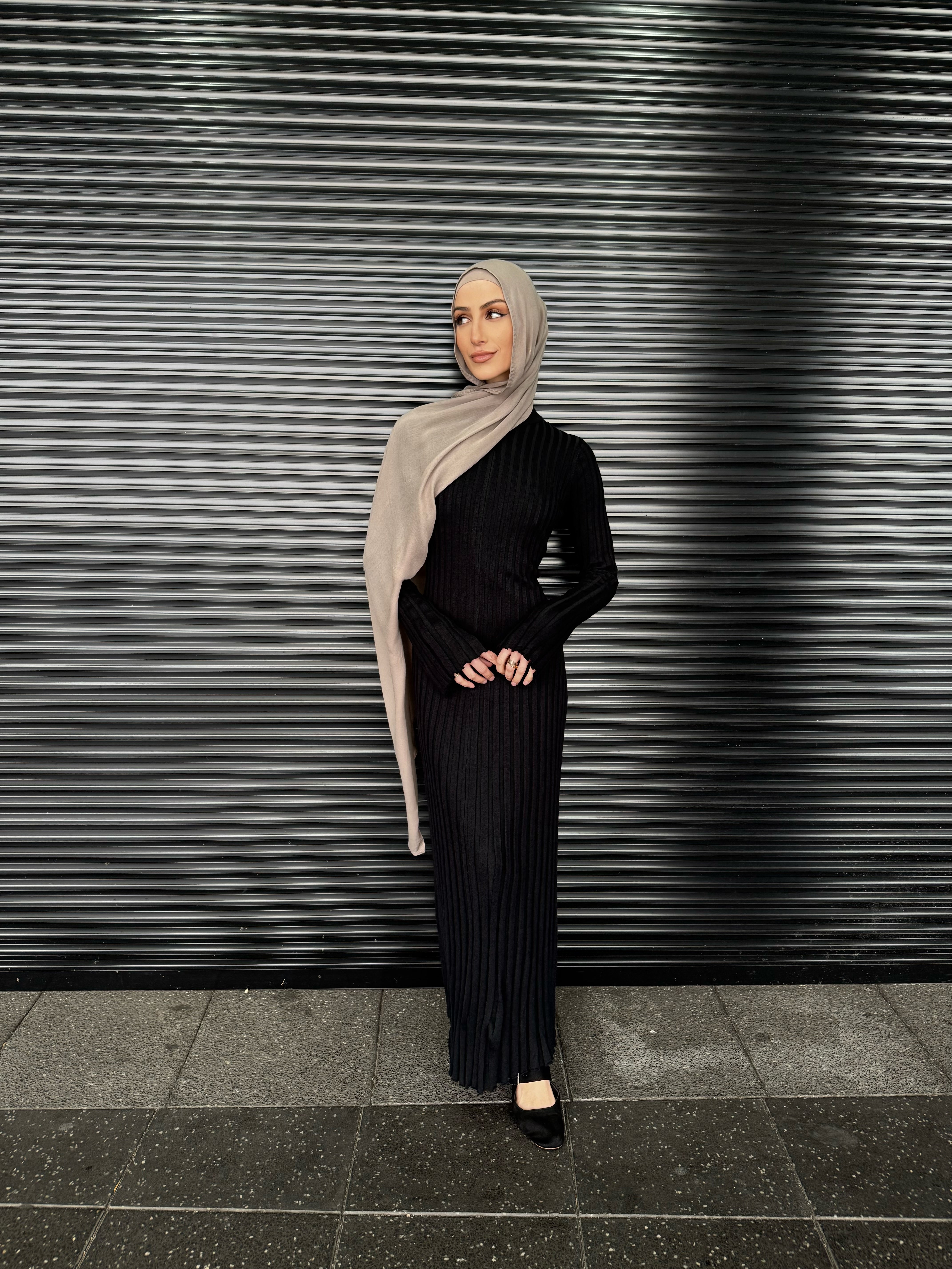 Riri Ribbed Knit Dress