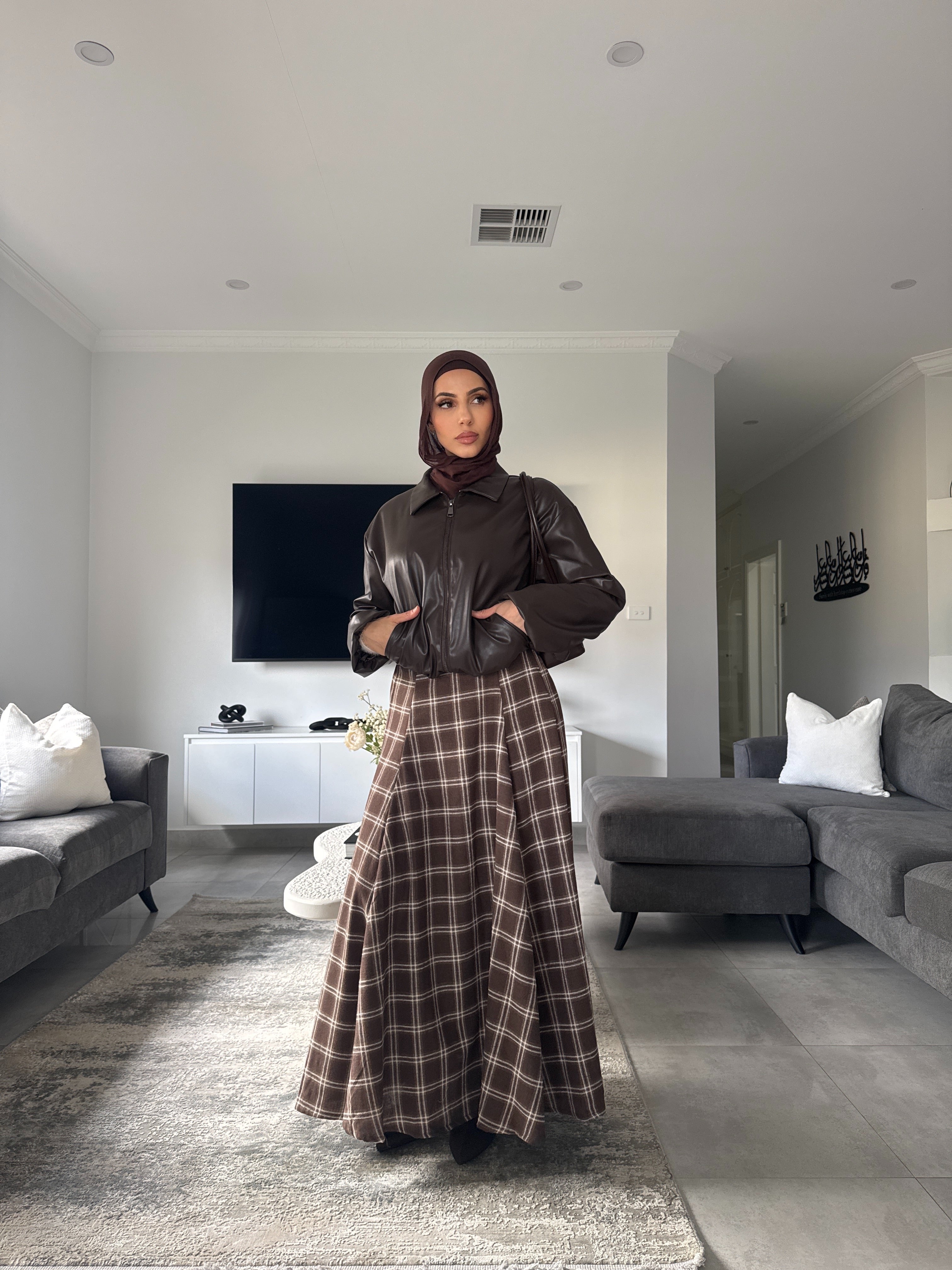 Plaid Skirt