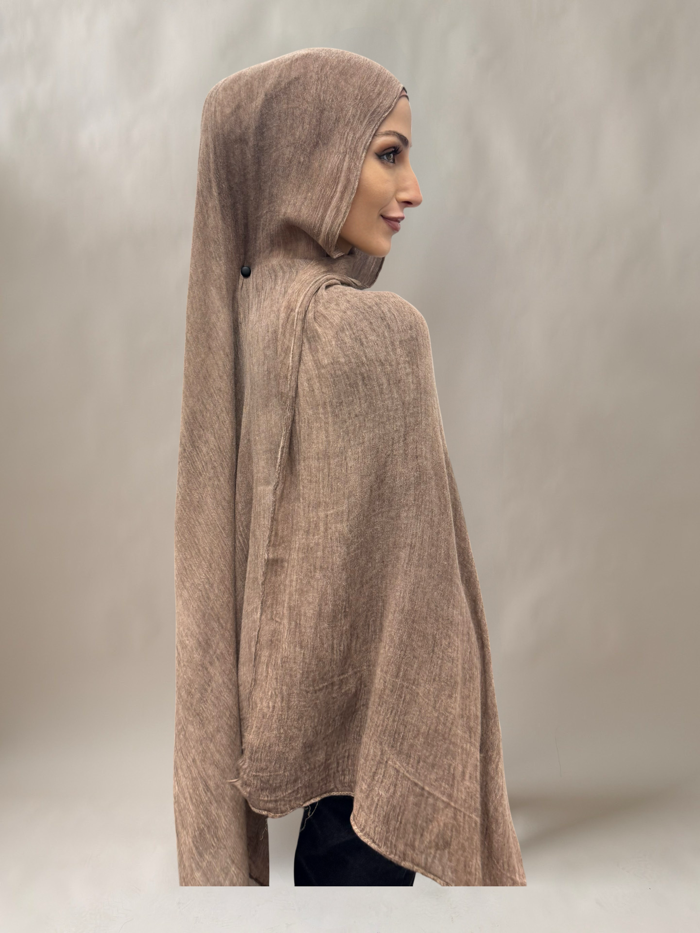 Crinkle Hijab #55 Coffee