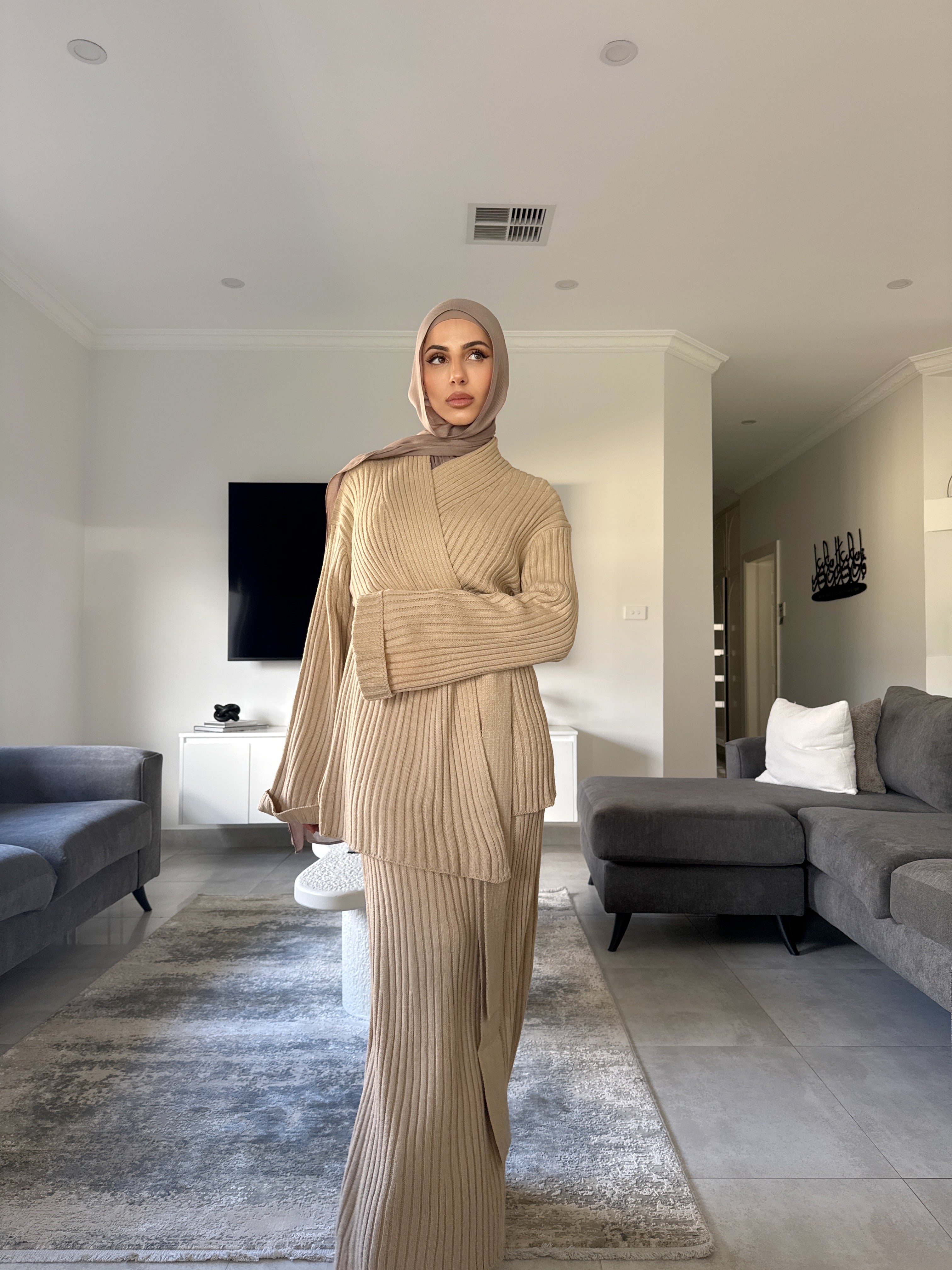 Amara wrap kimono set