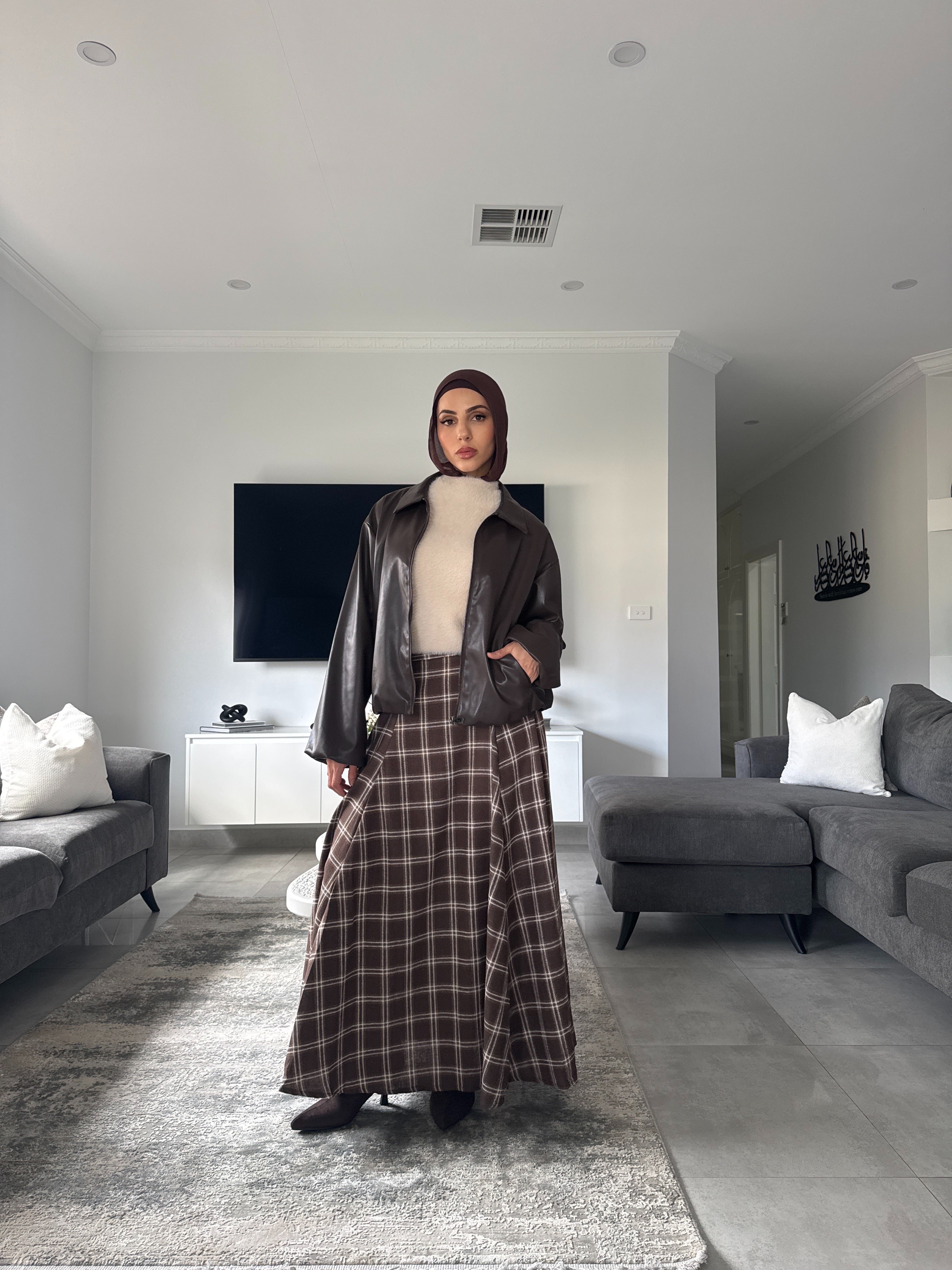 Plaid Skirt