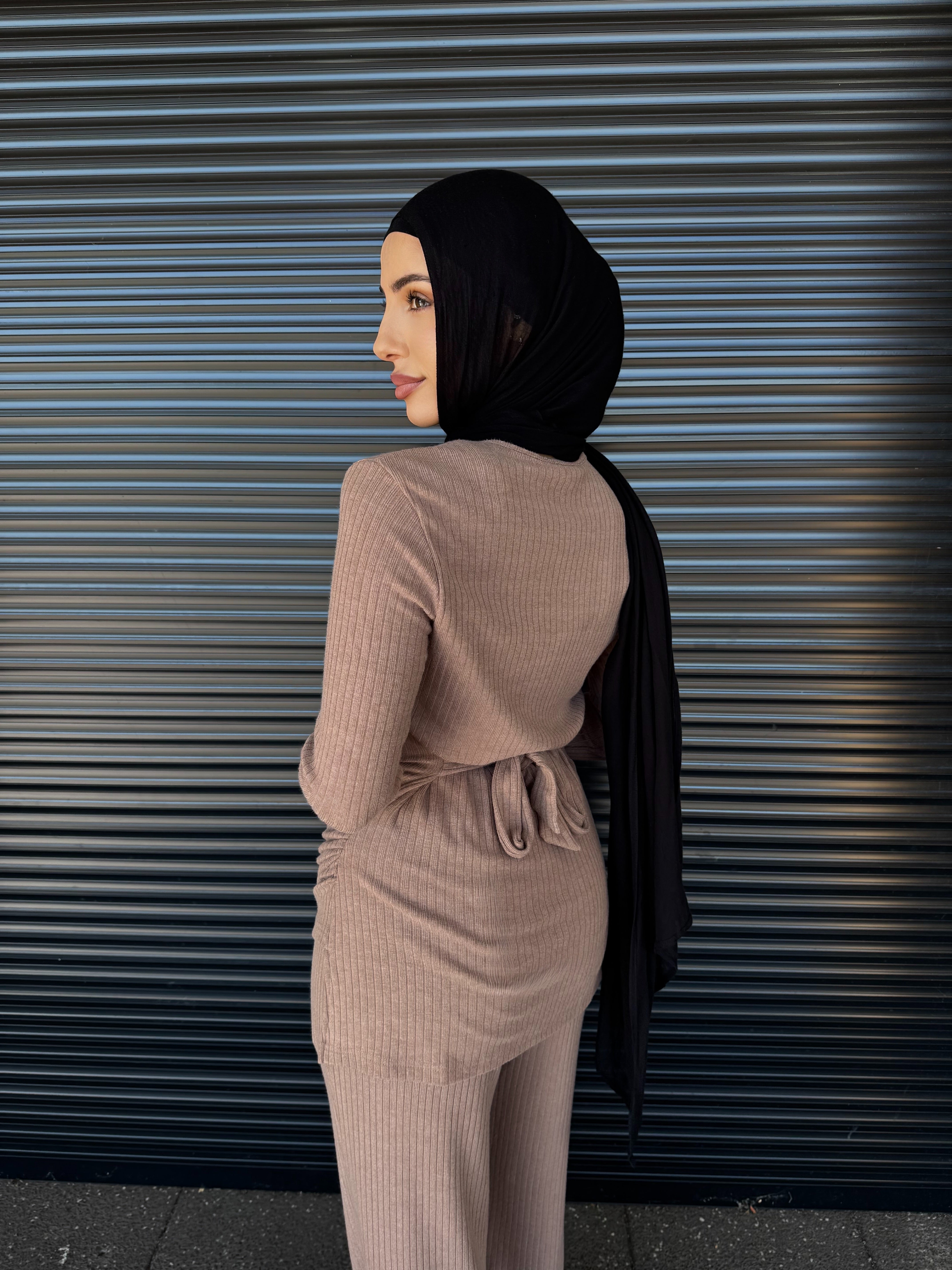 Simra ribbed set