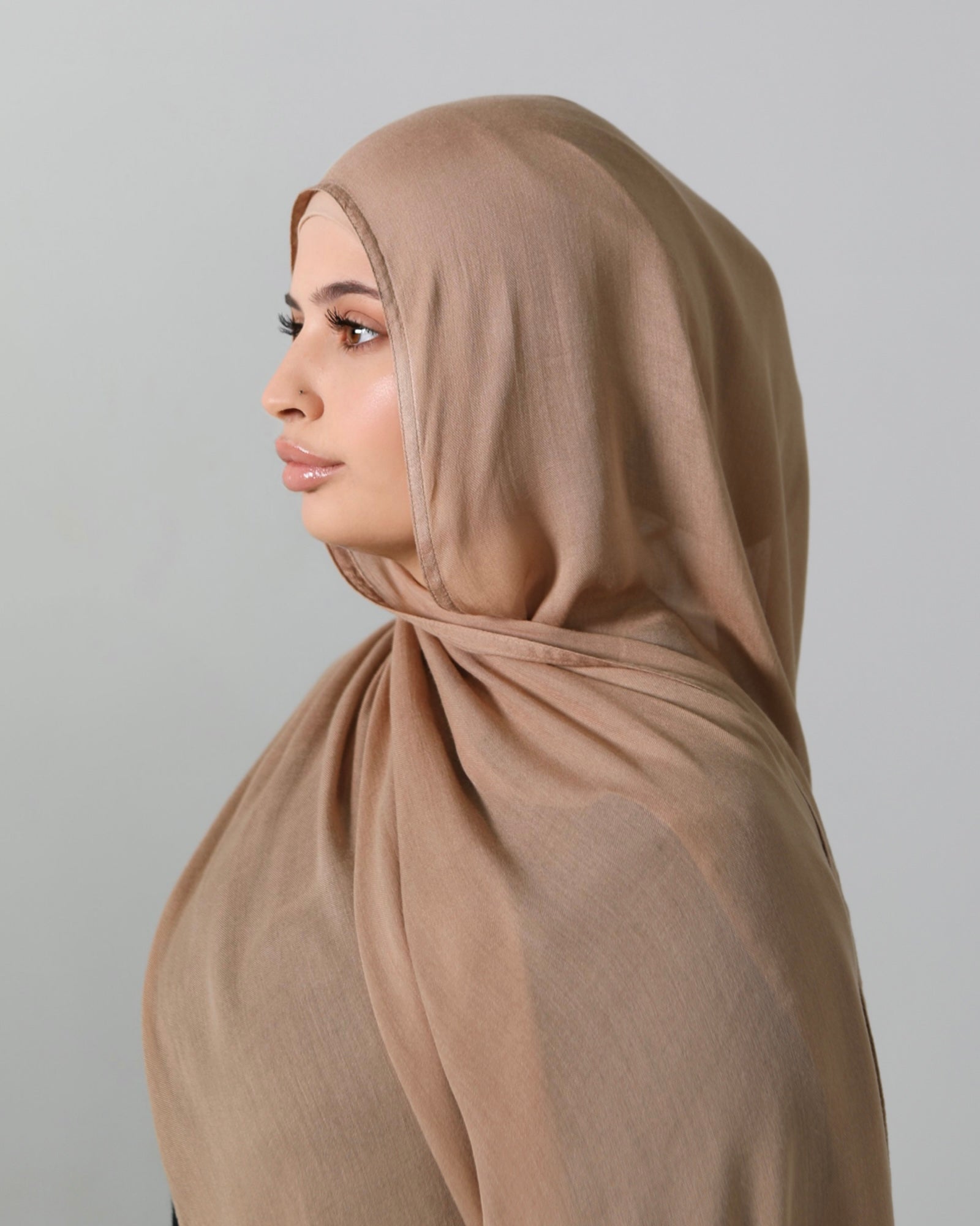 Hage Hijab Collection Camel #9