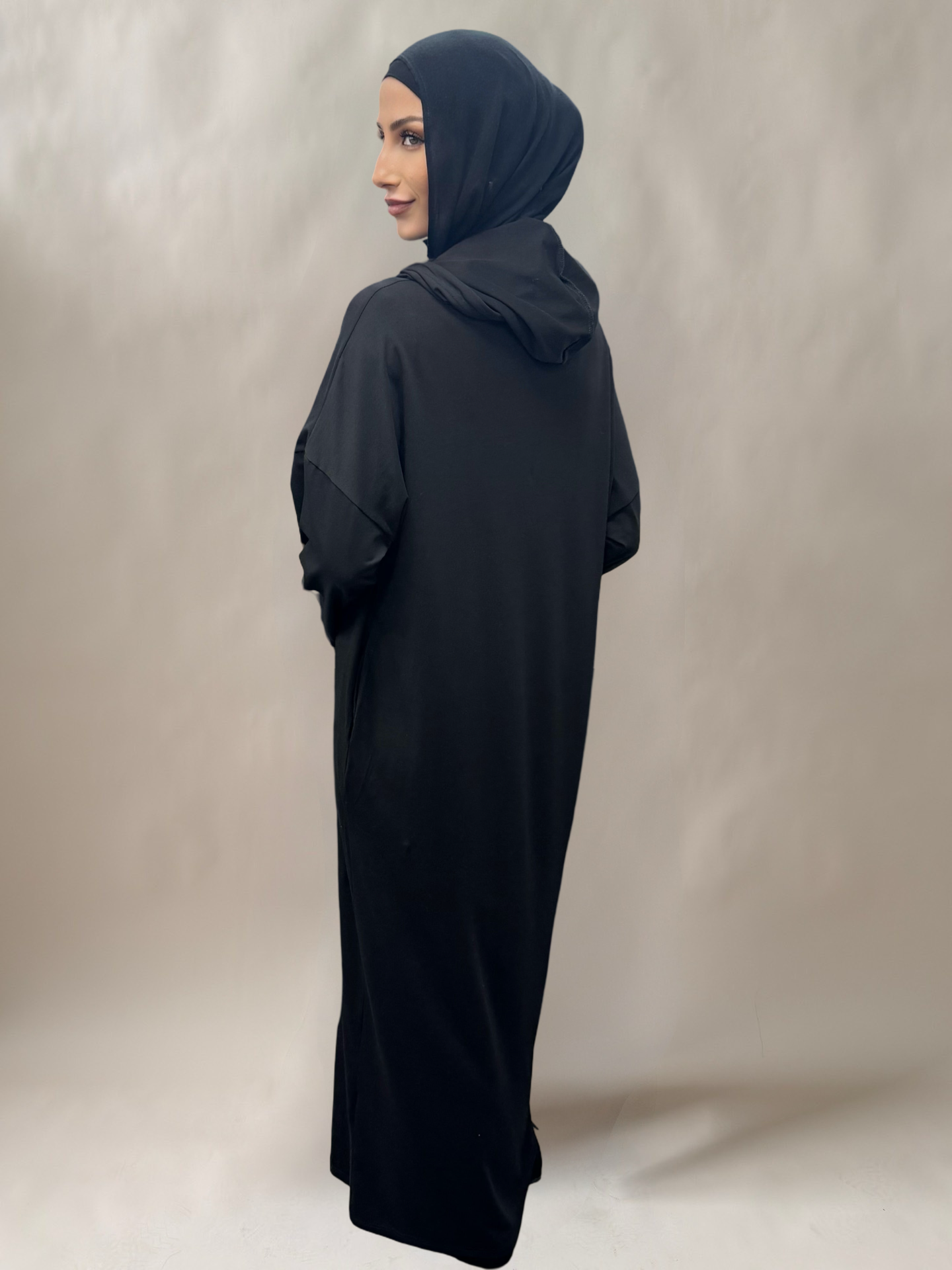 Noor jersey Hoody Dress