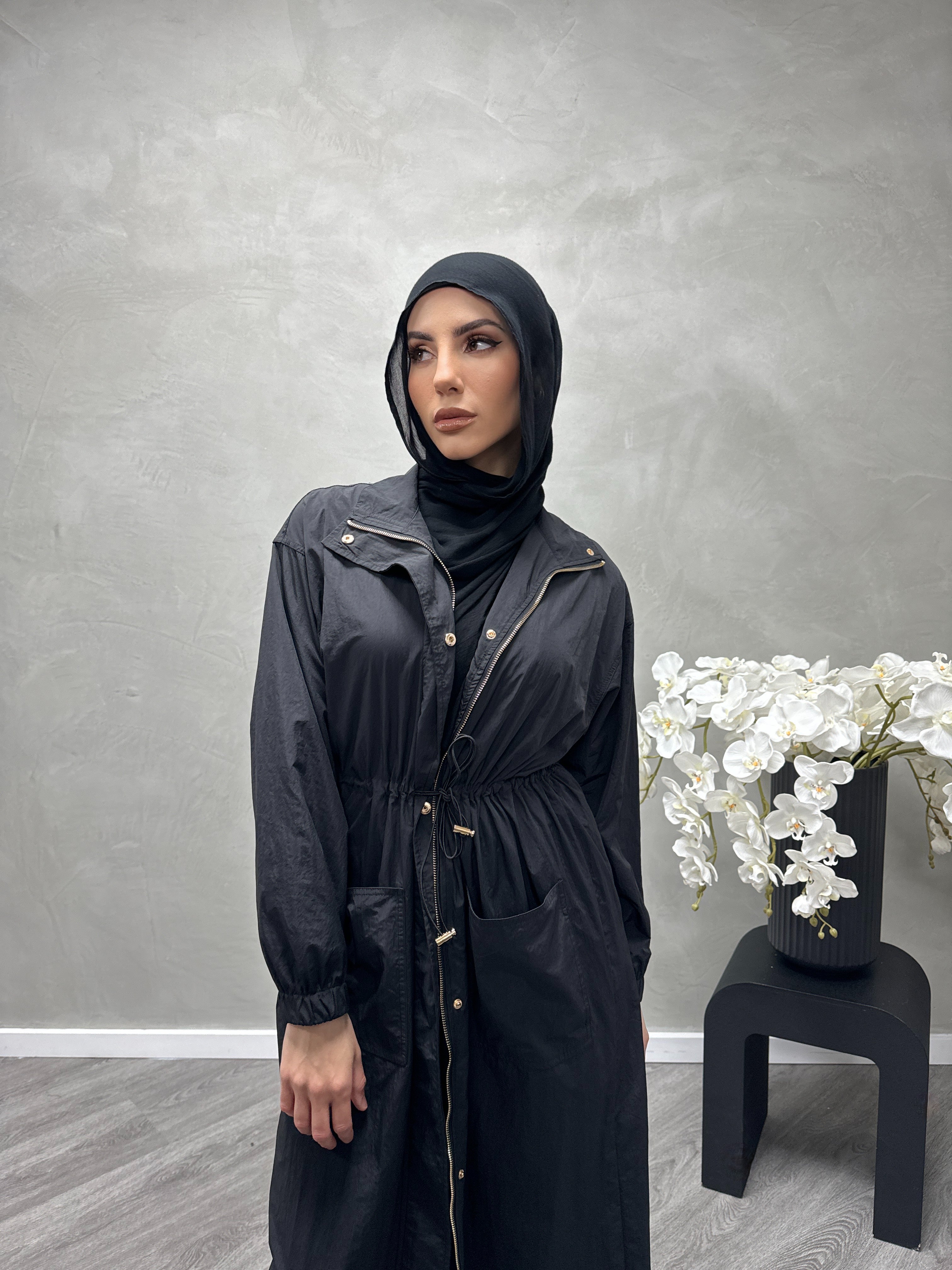 Woman Wearing Modest Formal Wear
