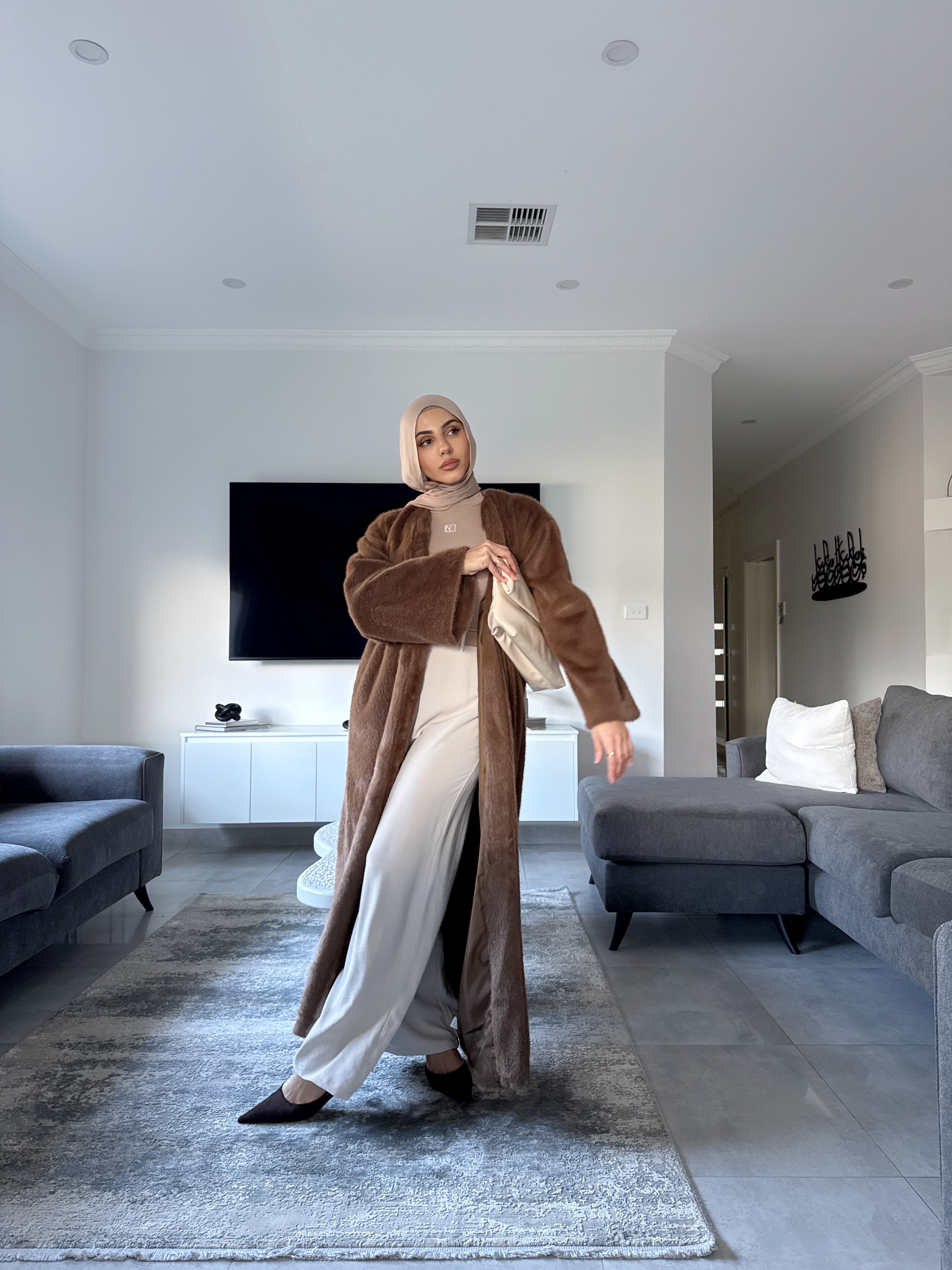 Tara luxe maxi coat