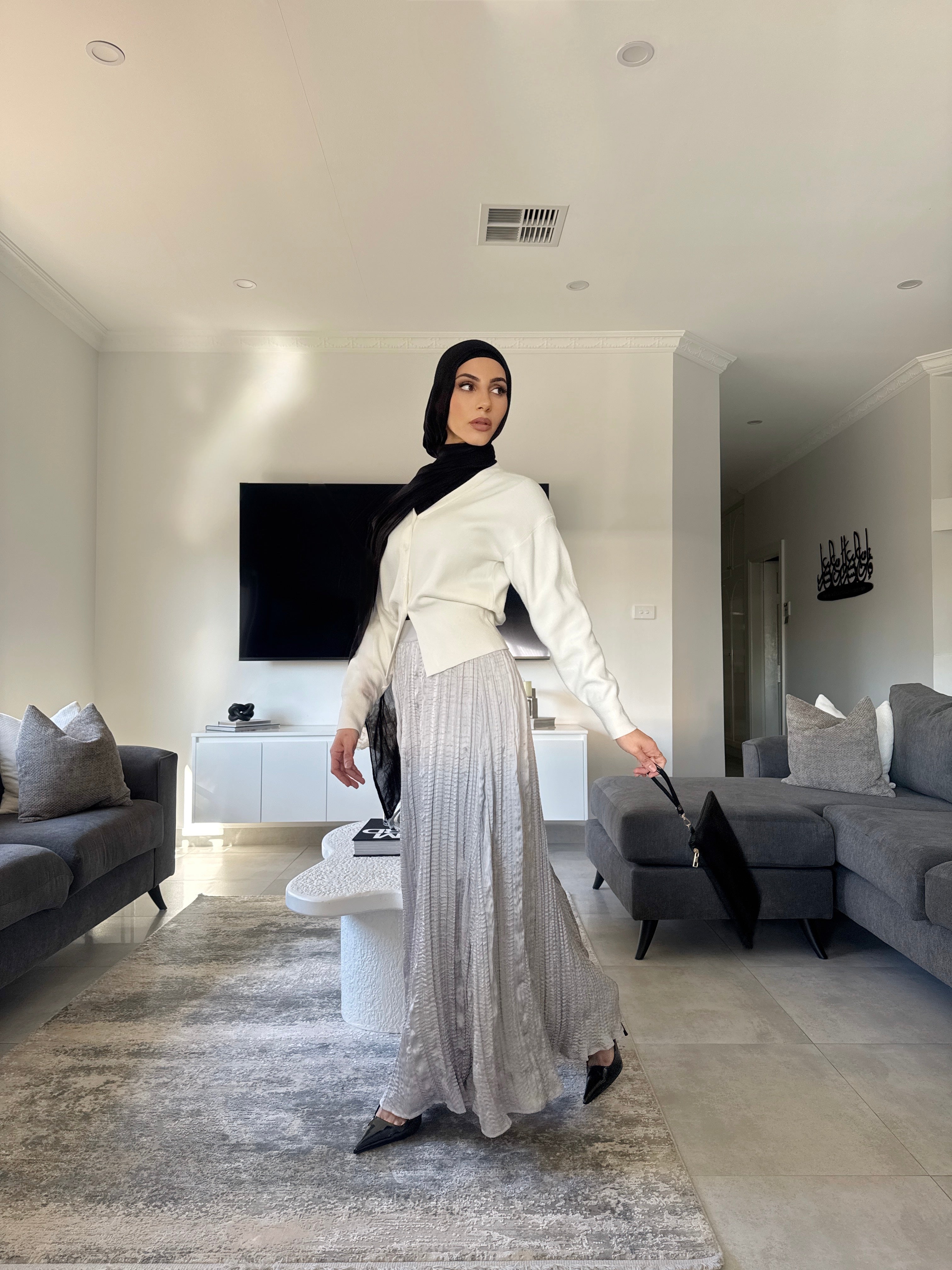 Iyla Pleated skirt