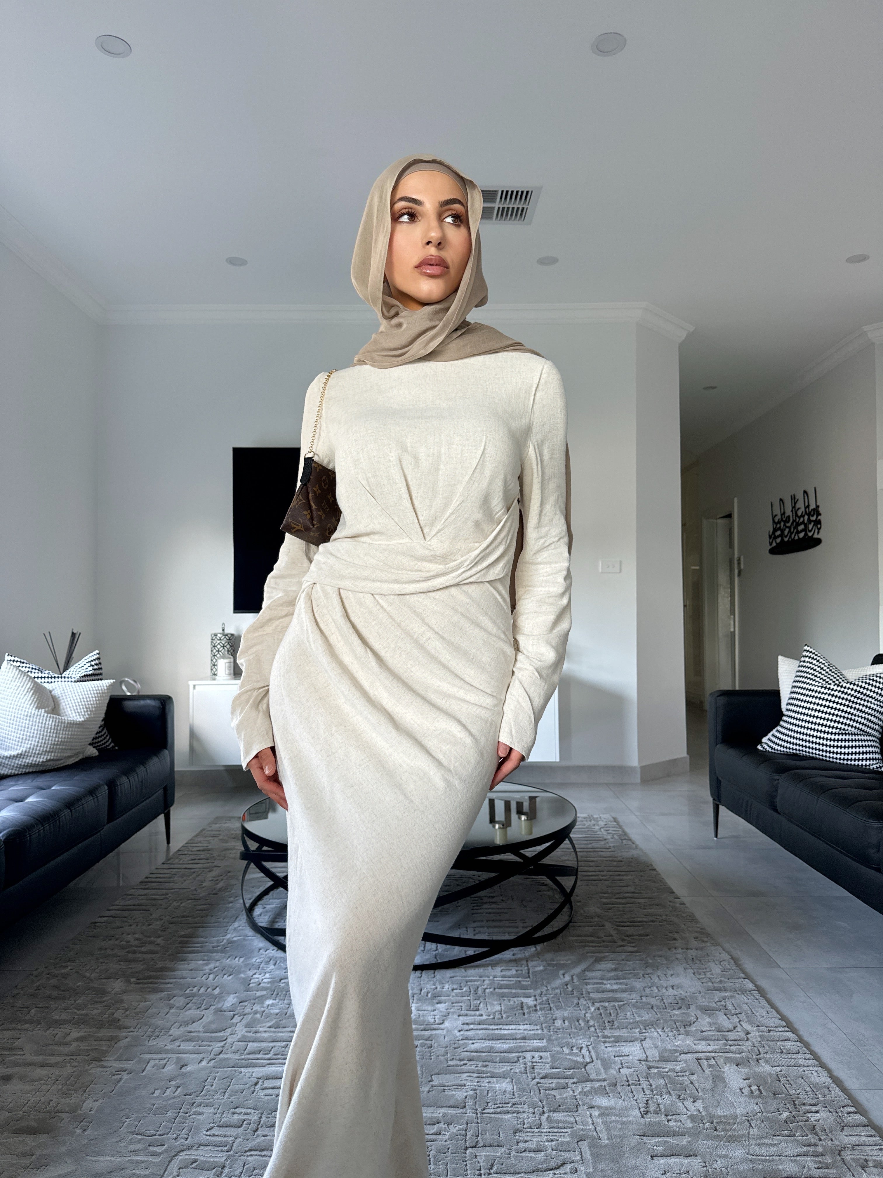 Shayla Linen Dress