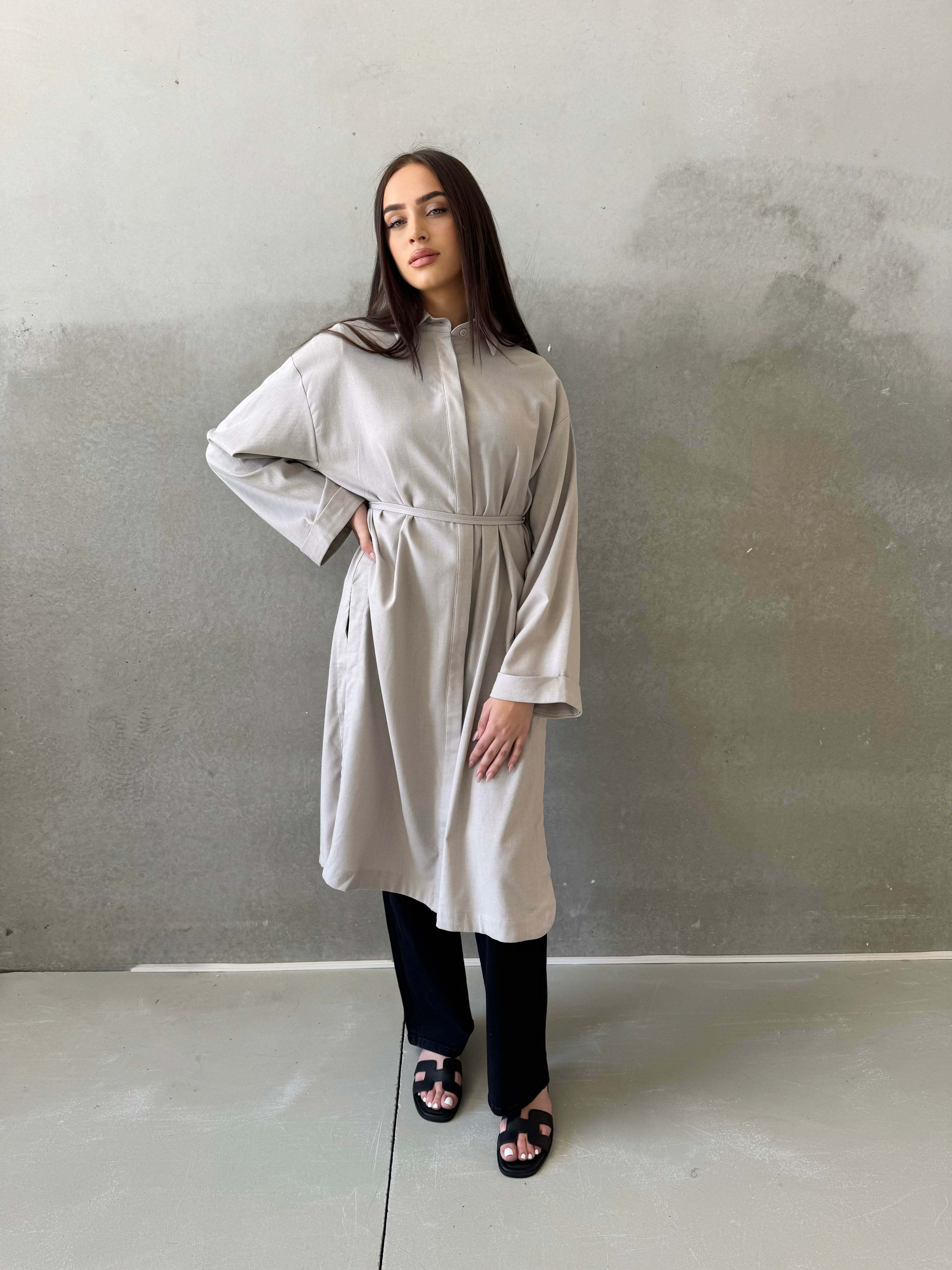 Neri oversized Linen Shirt
