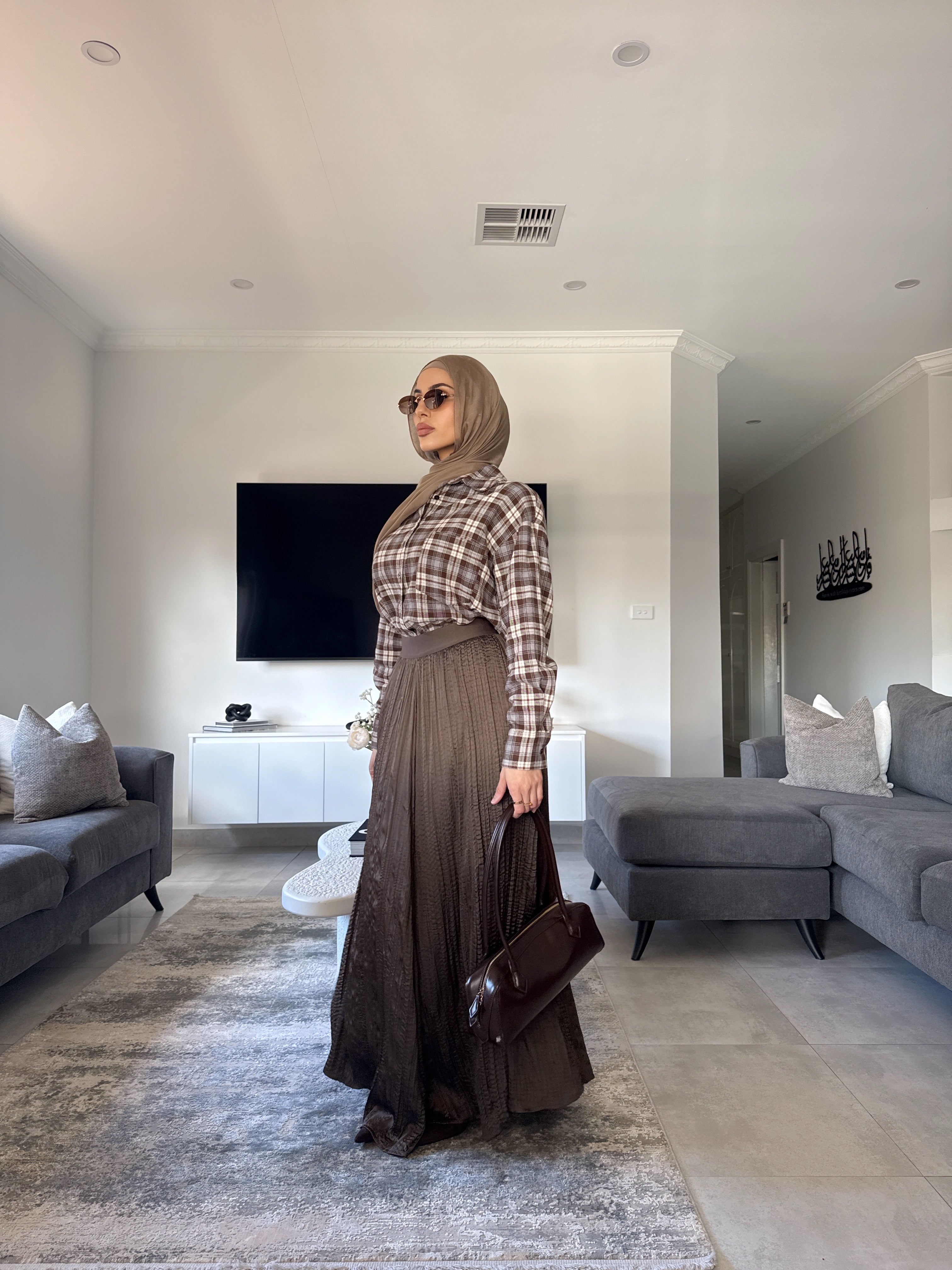 Iyla Pleated skirt