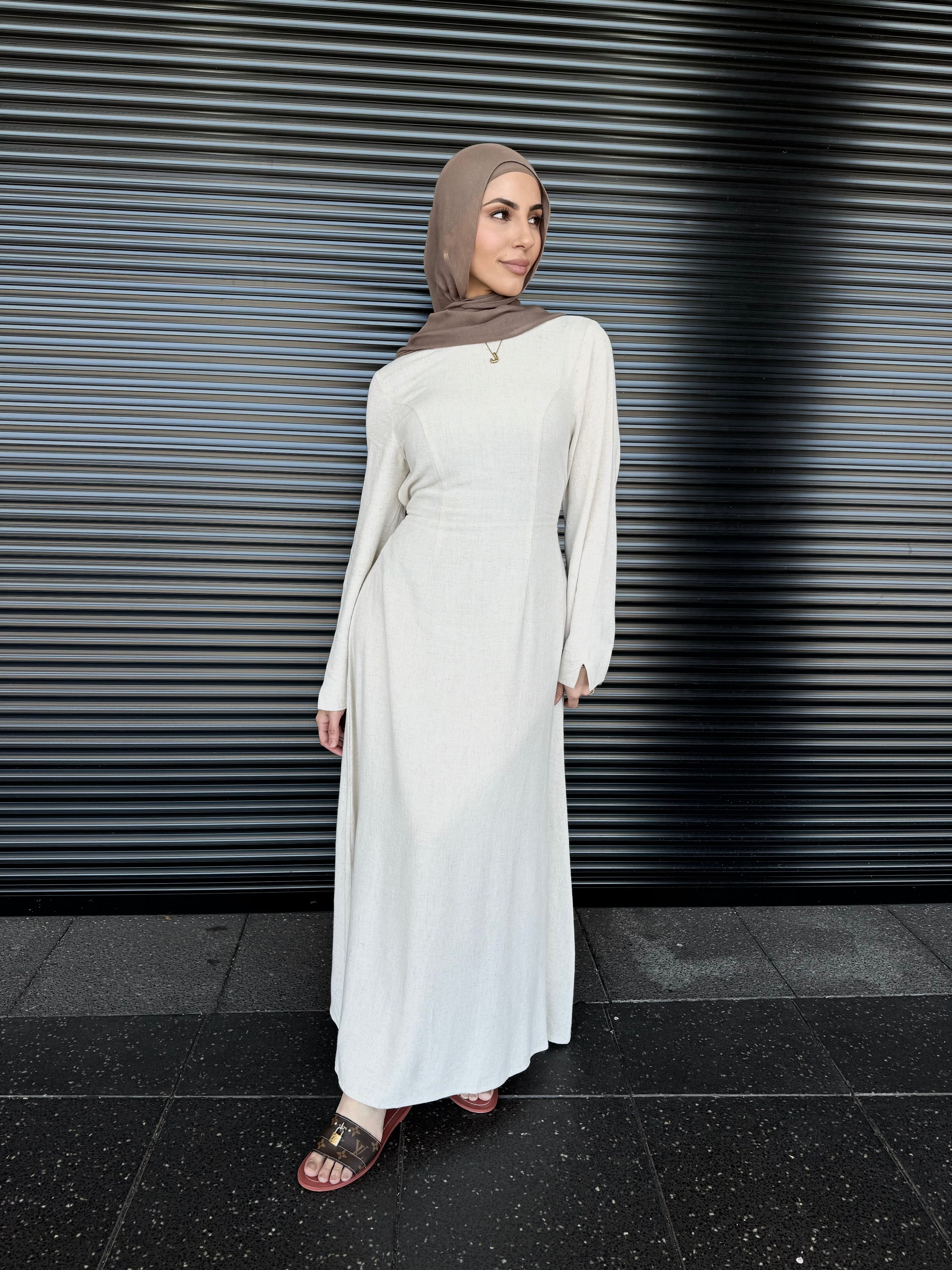 Lisa linen dress