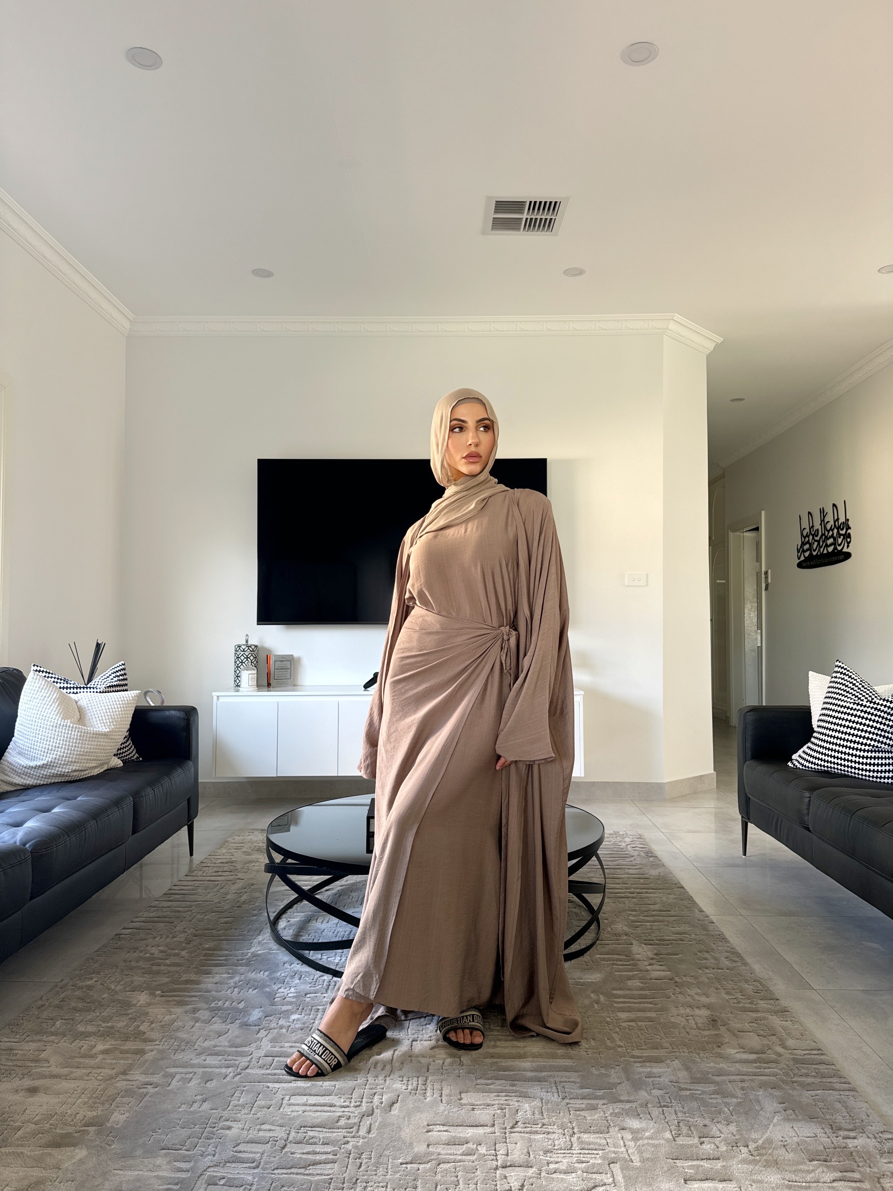 Dunya 3 piece abaya set