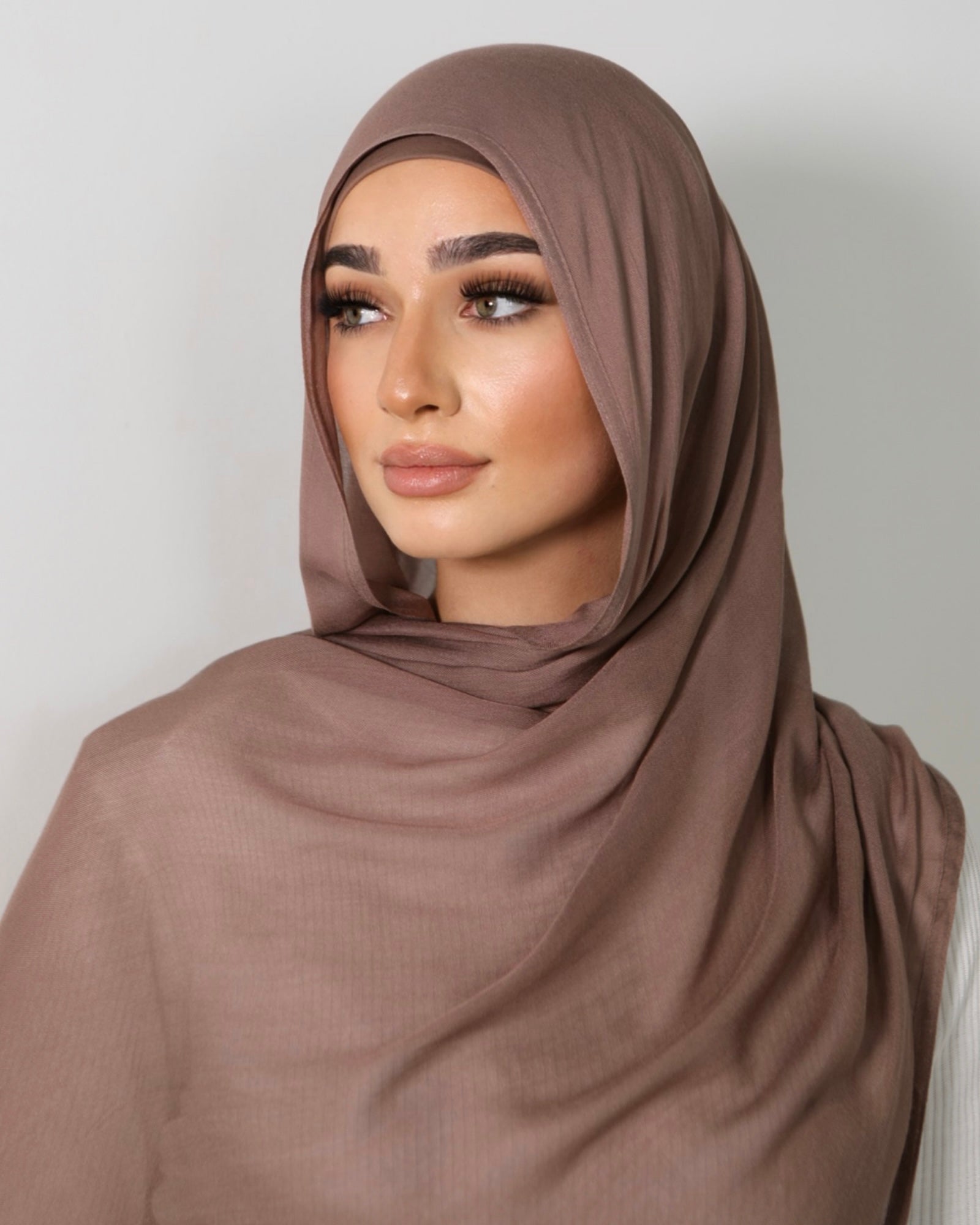 Hage Hijab Collection Taupe #13