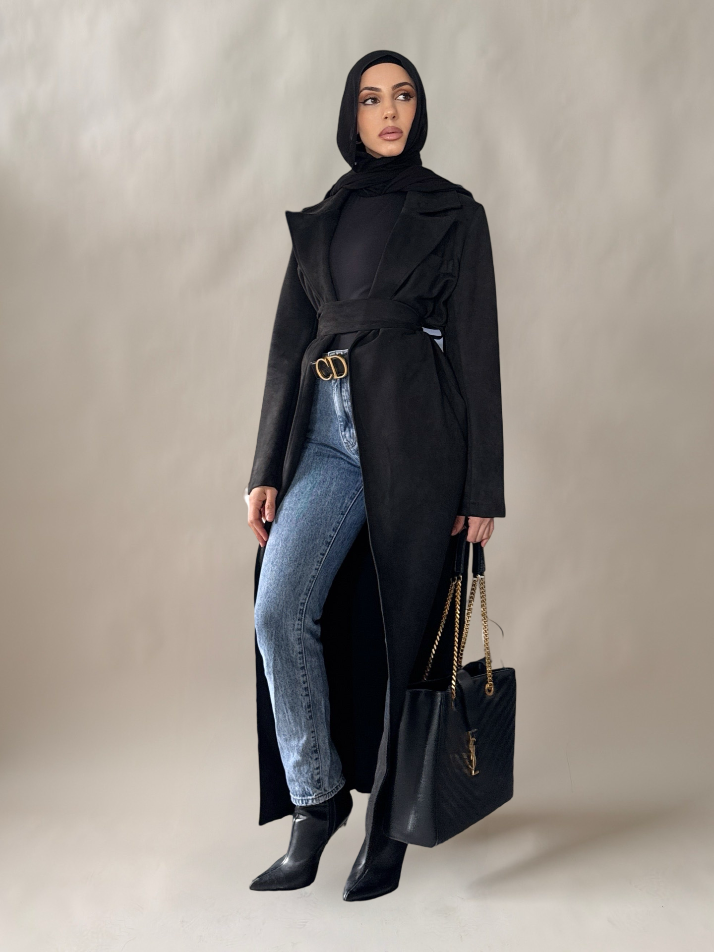 Selena Suede coat