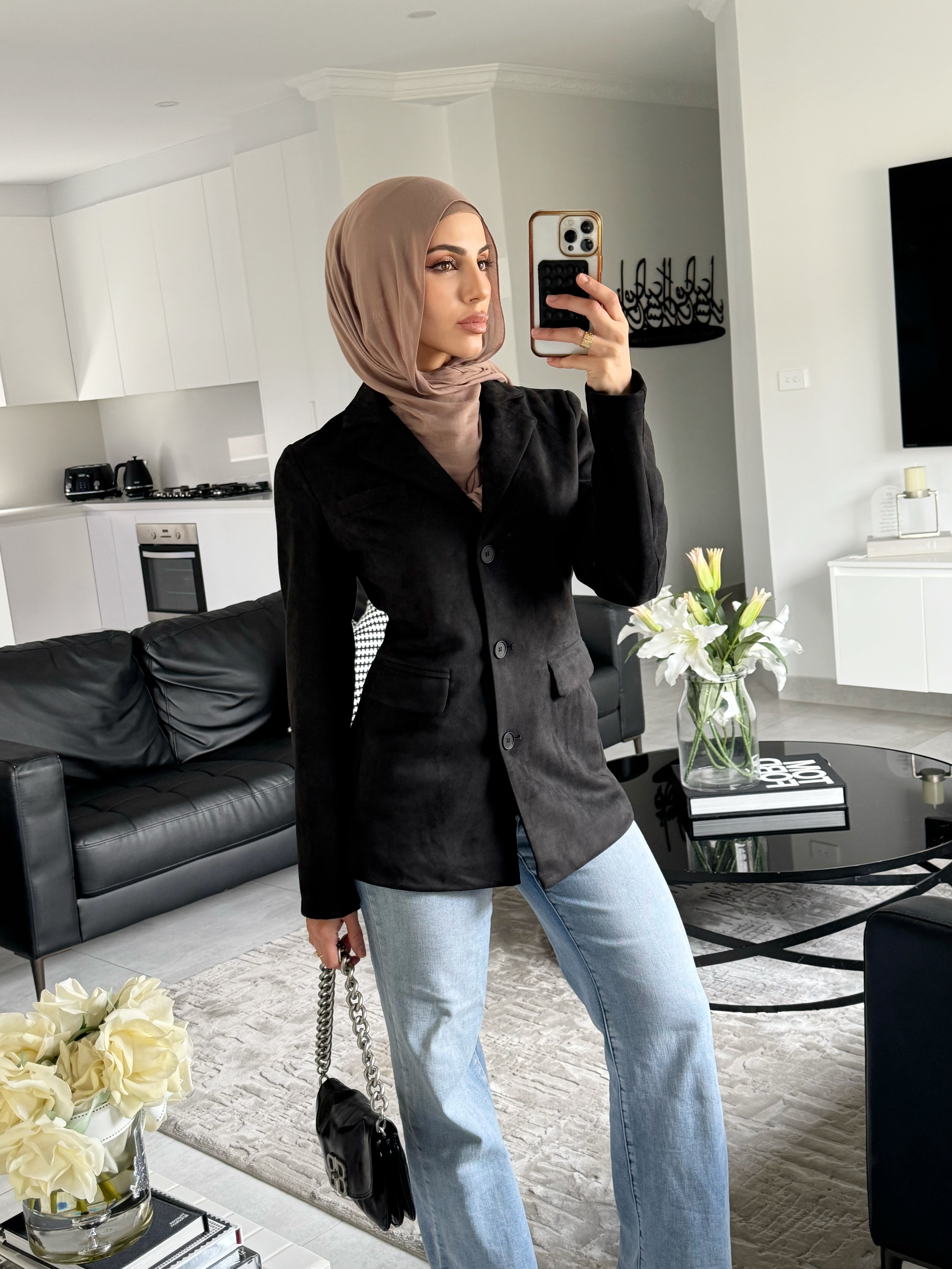 Sadie Suede blazer