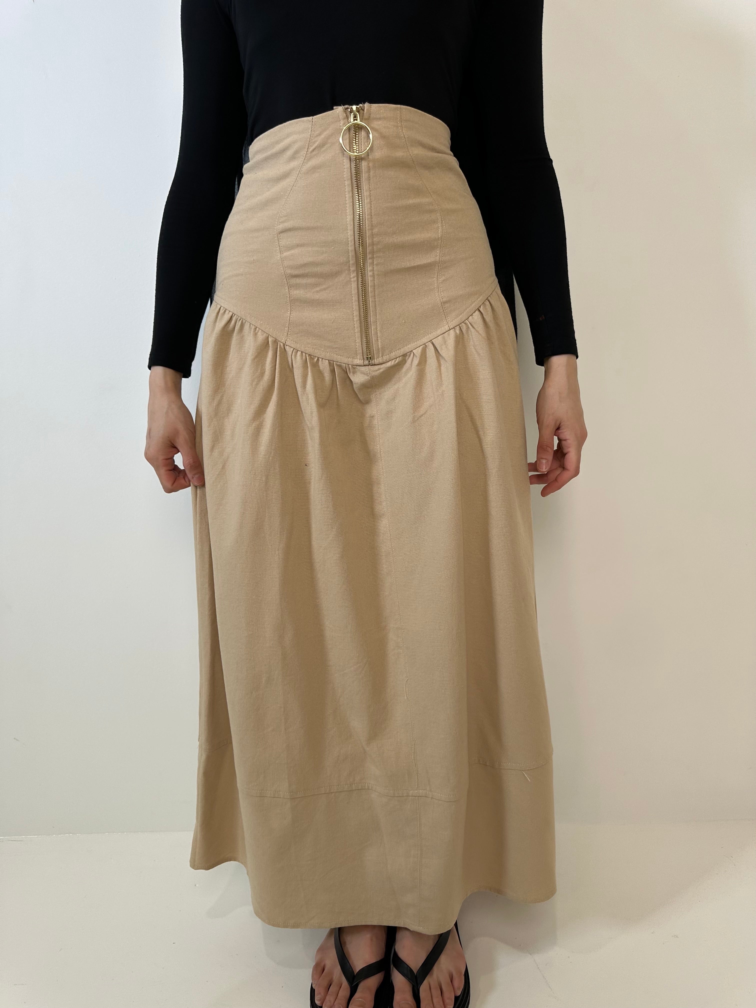 Emma Linen Skirt