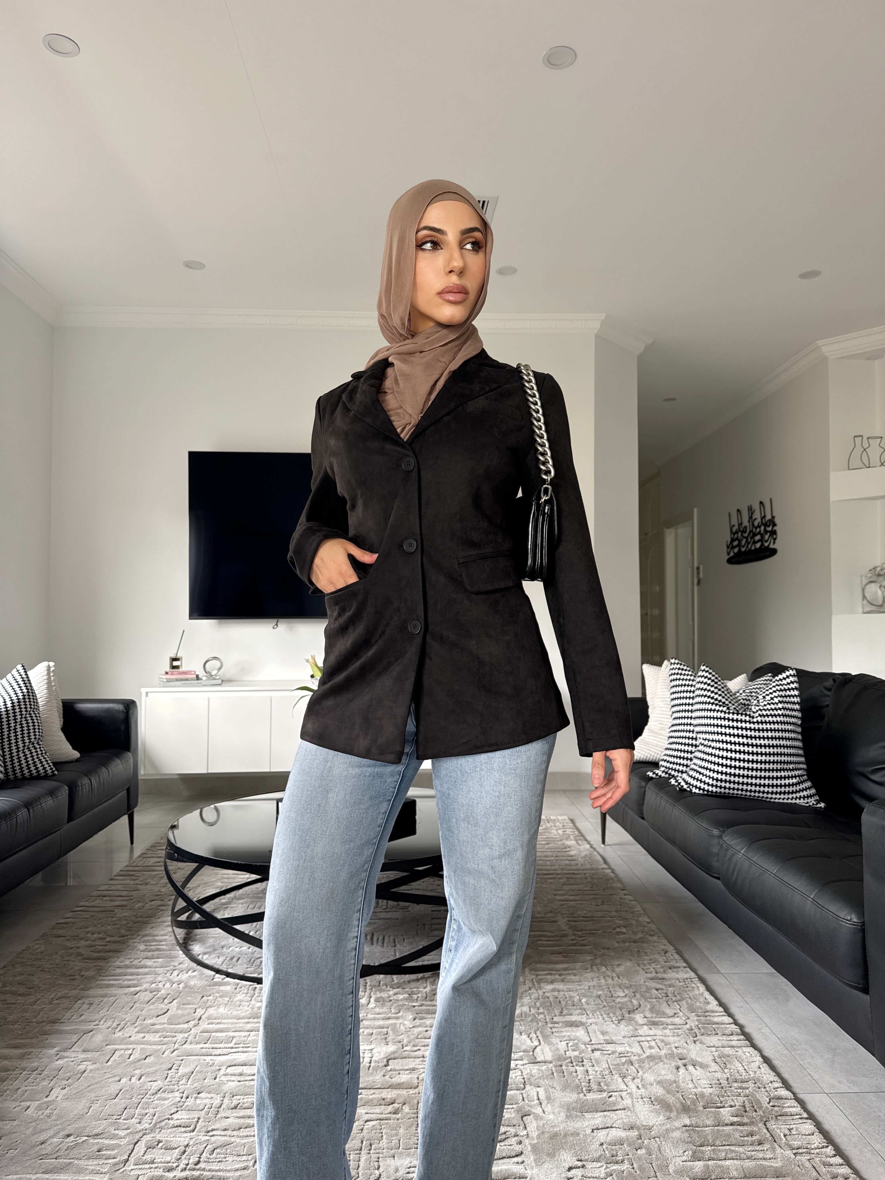 Sadie Suede blazer