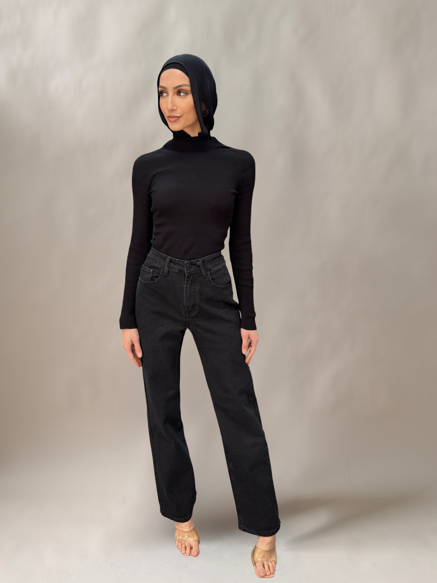 Hannah Black Jeans