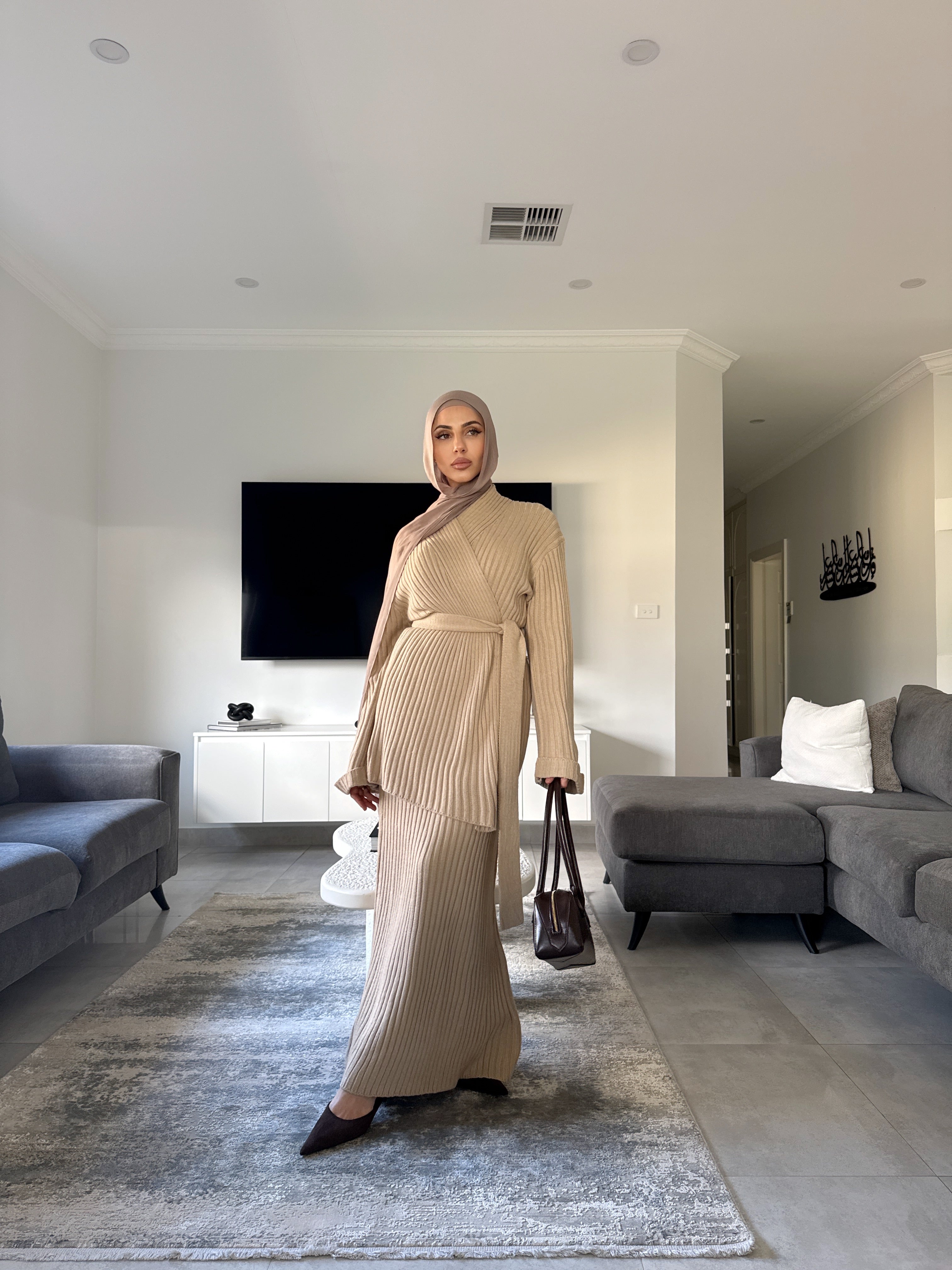 Amara wrap kimono set