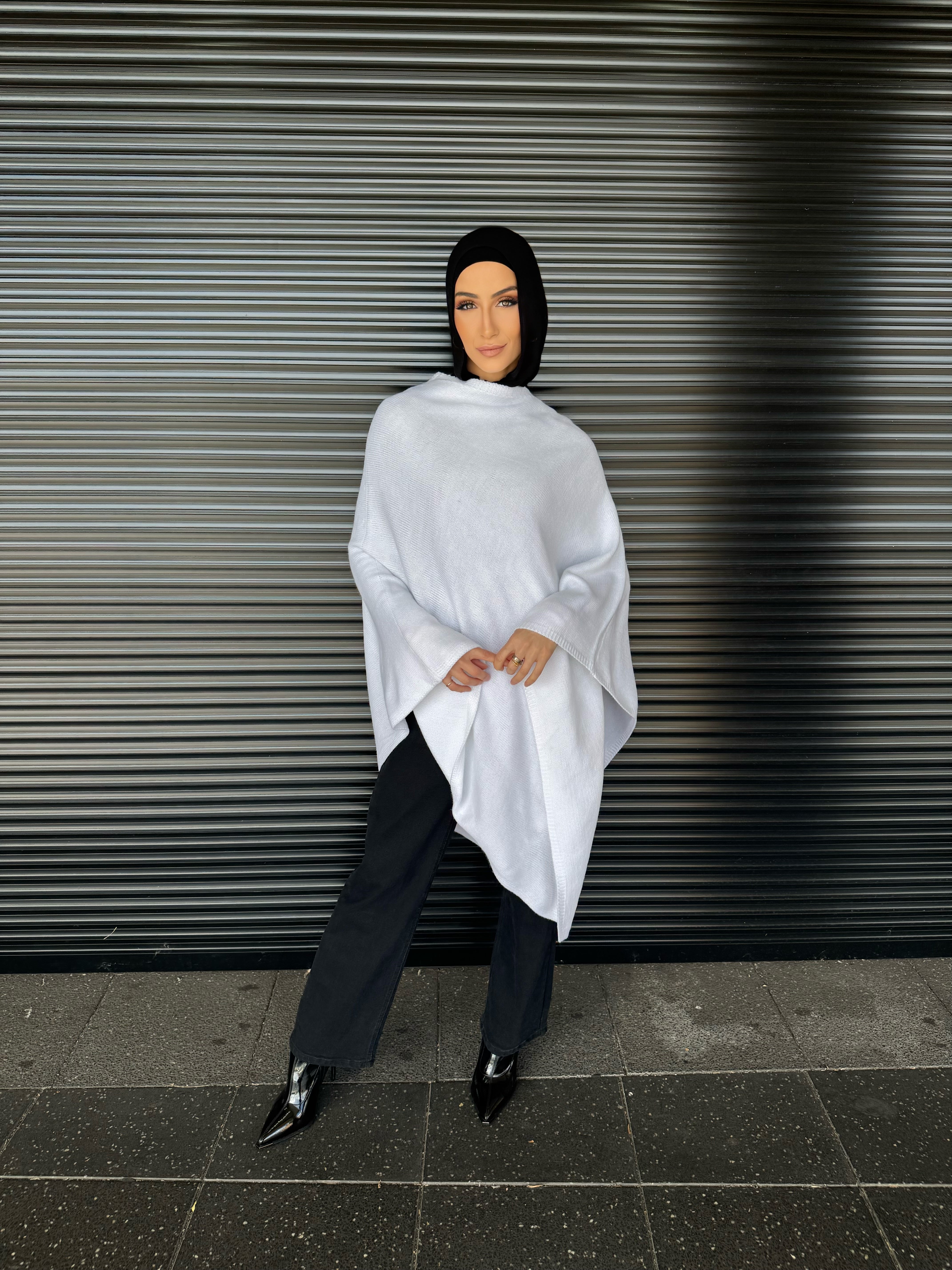Paz Knit Poncho