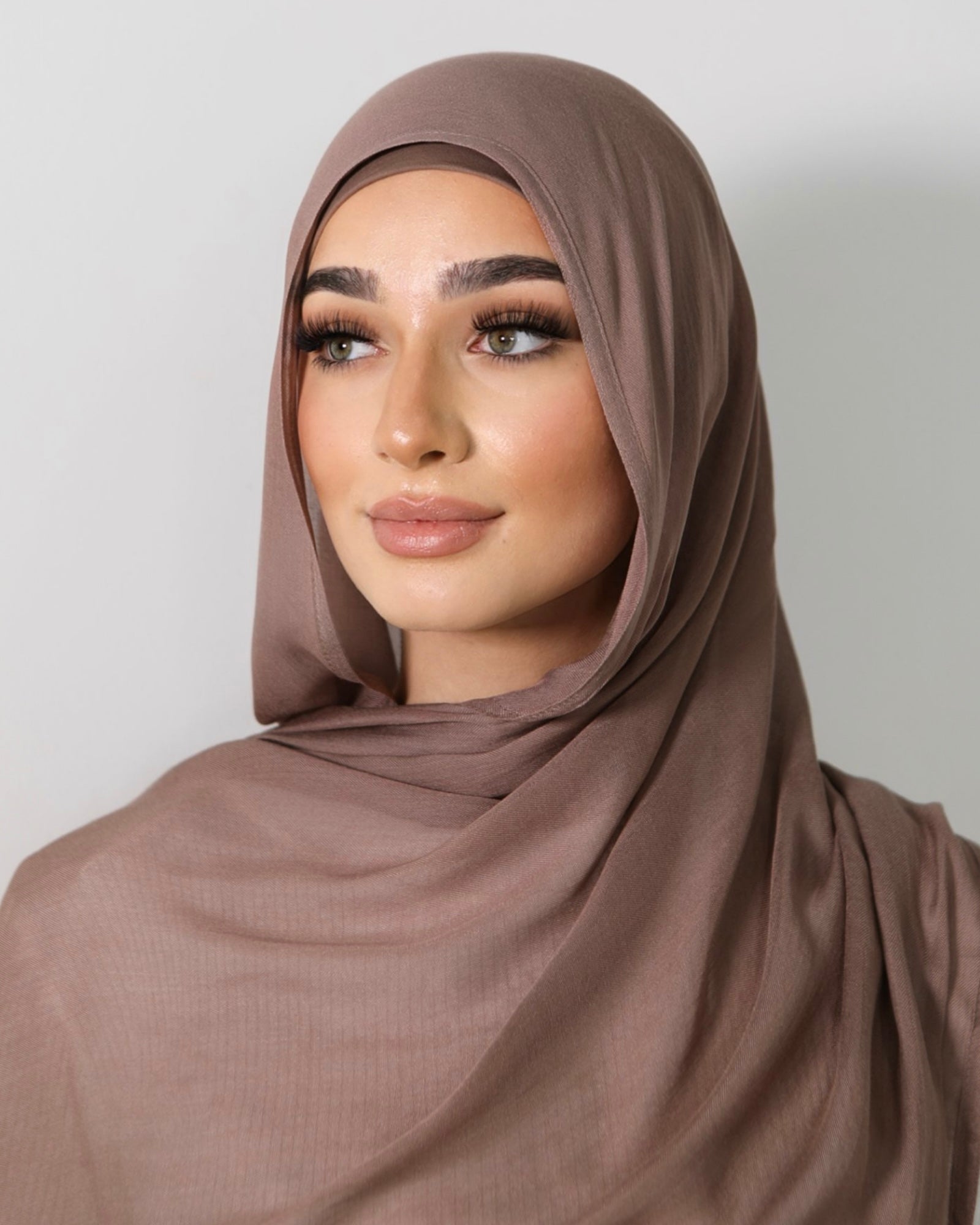 Hage Hijab Collection Taupe #13