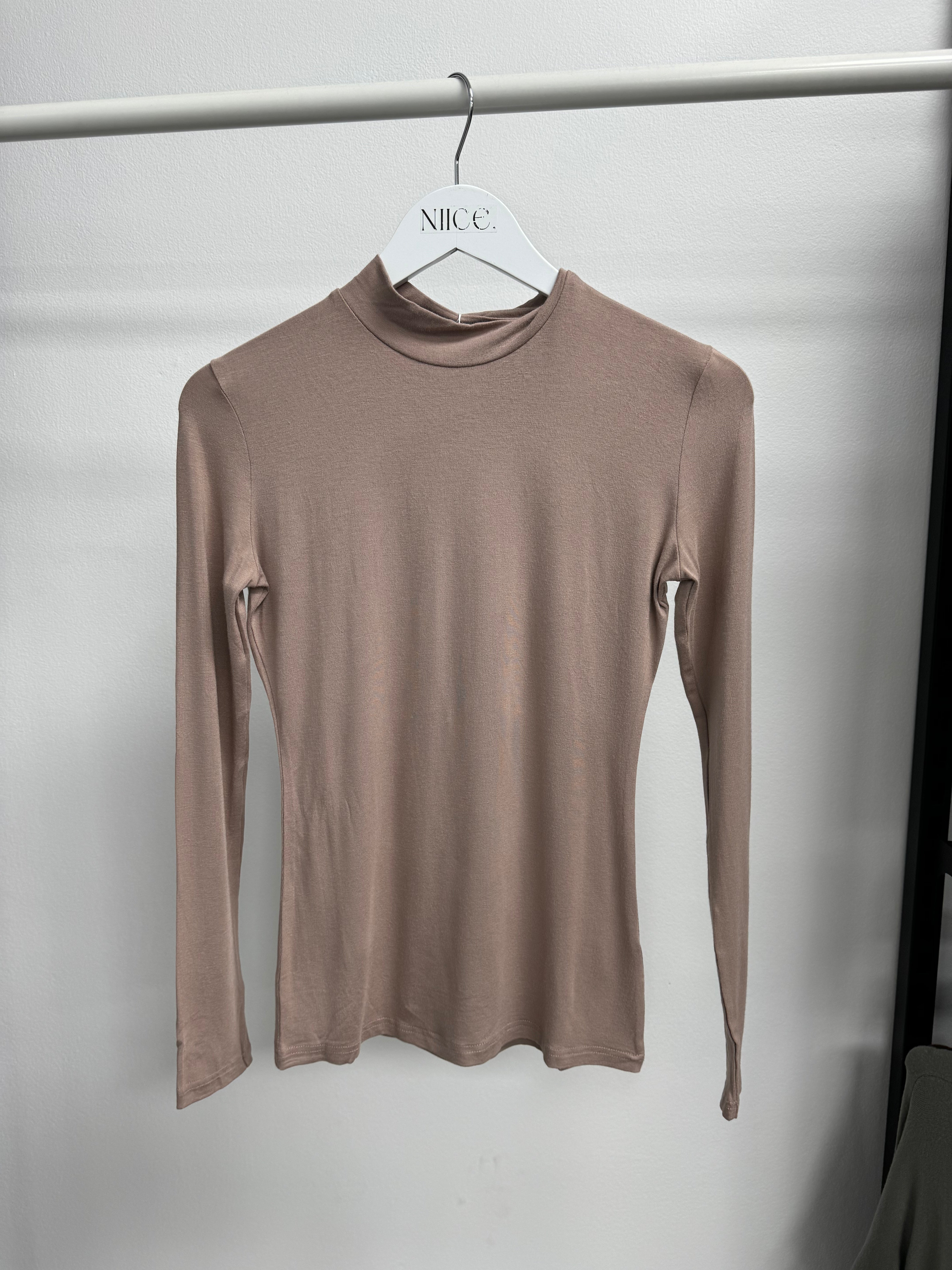 High-Neck Japanese Cotton Body Top