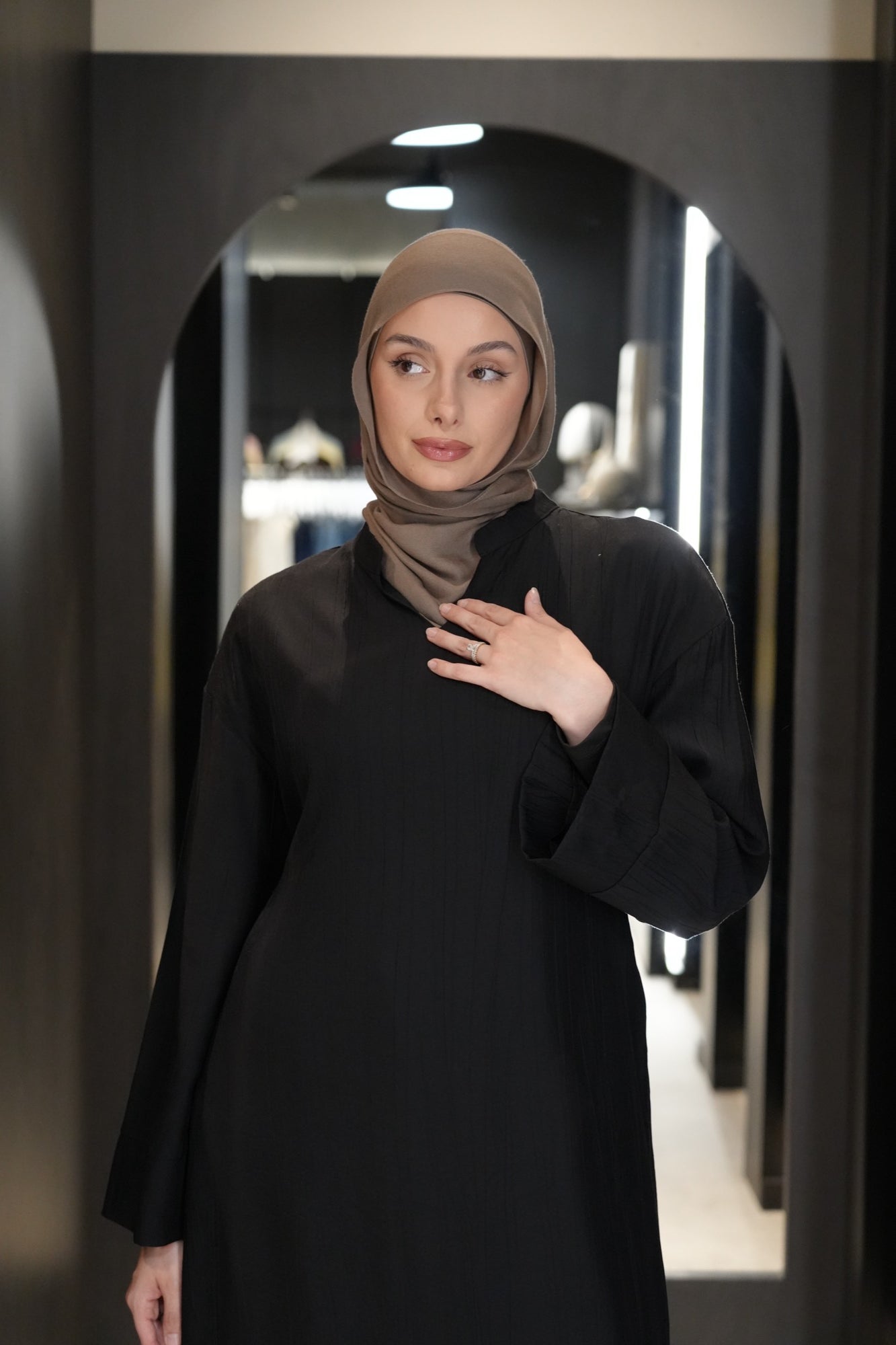 Lamia Abaya Dress