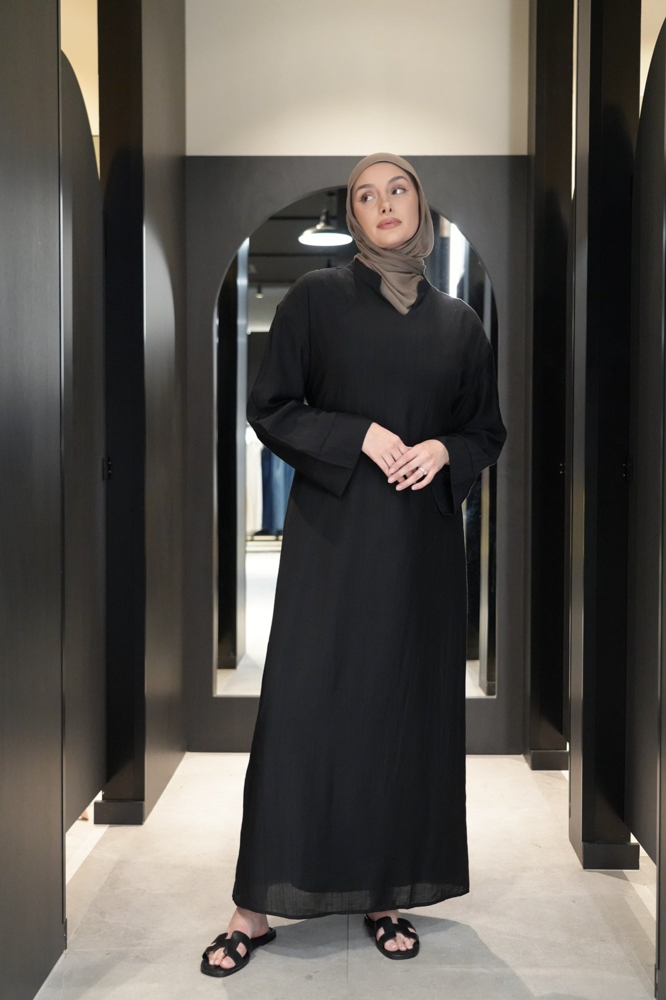 Lamia Abaya Dress