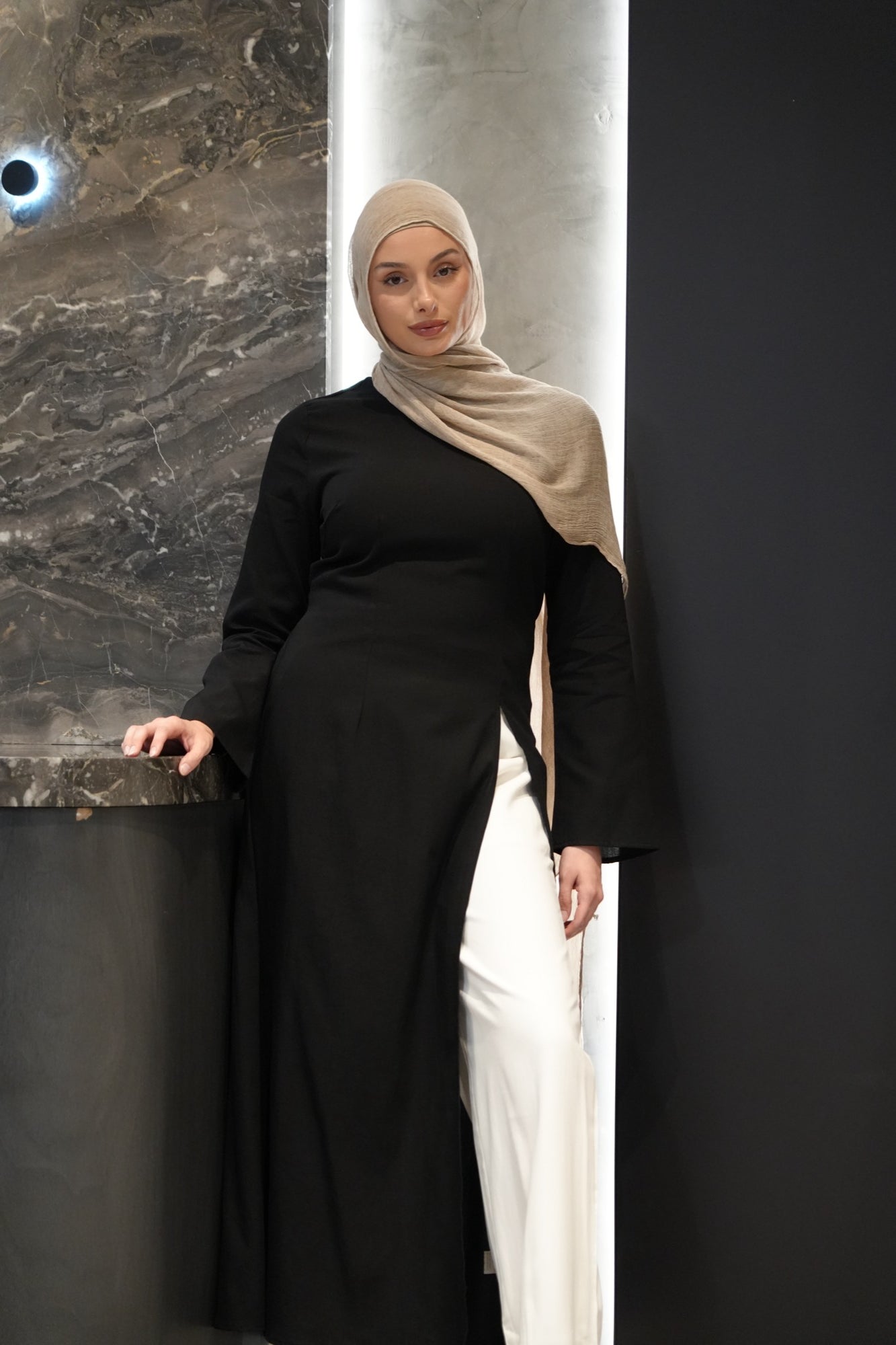 Shayla Linen Long Top