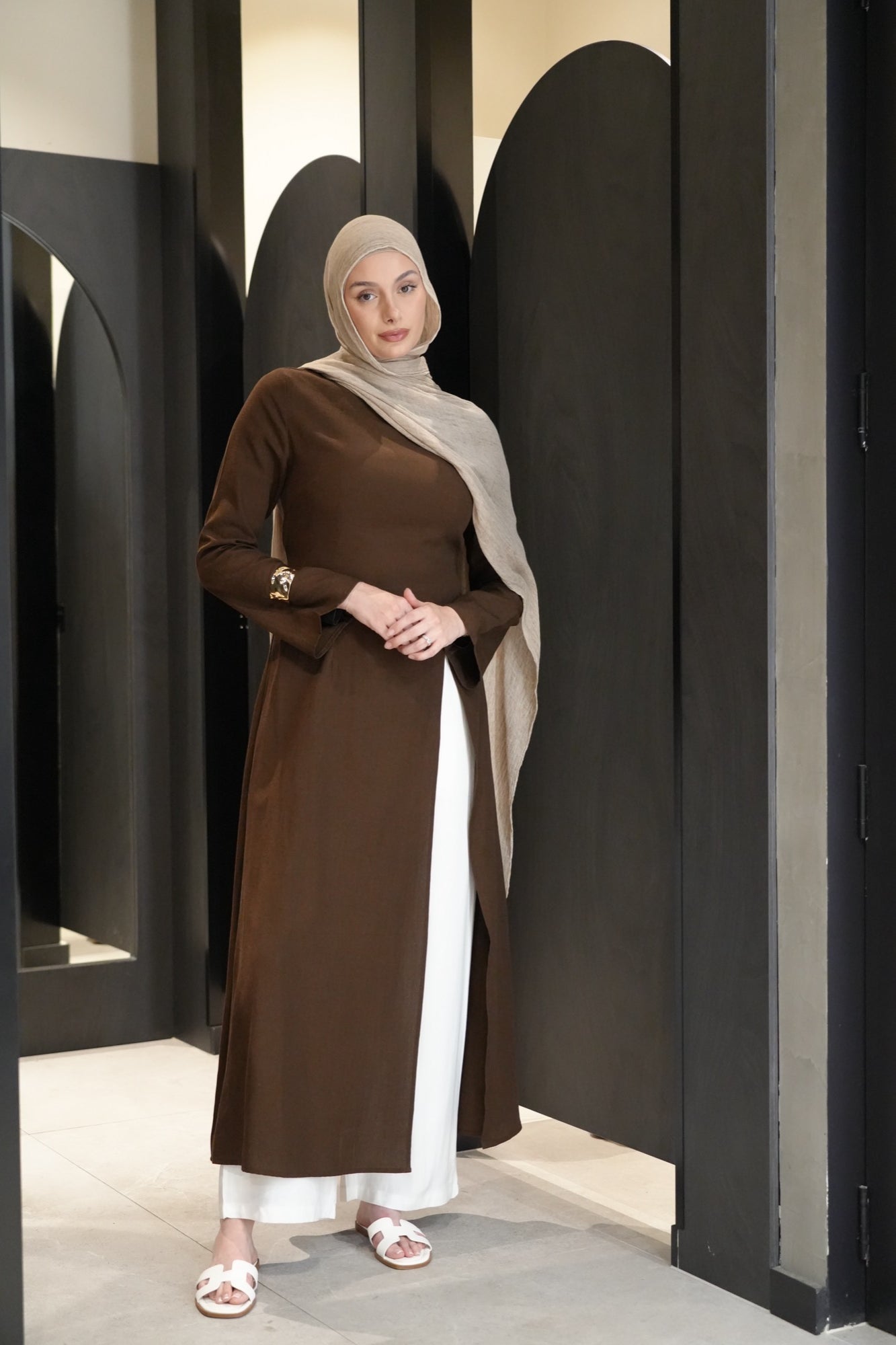 Shayla Linen Long Top