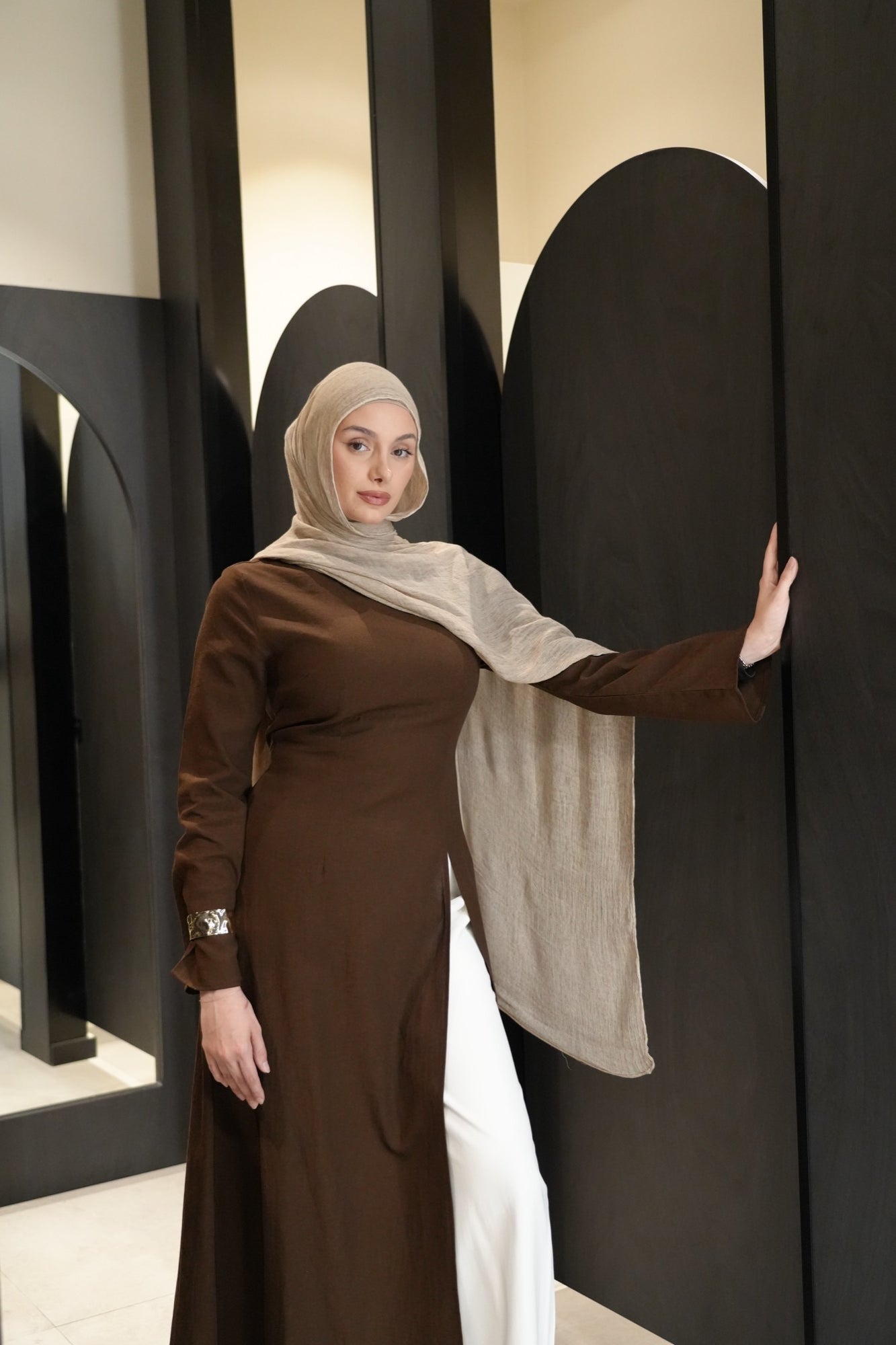 Shayla Linen Long Top