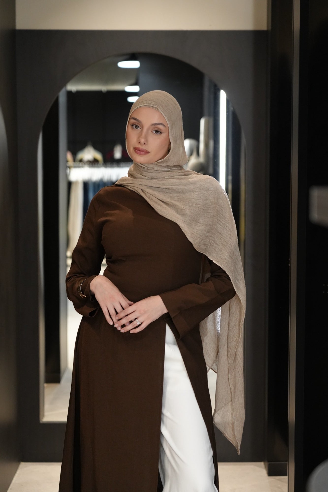 Shayla Linen Long Top