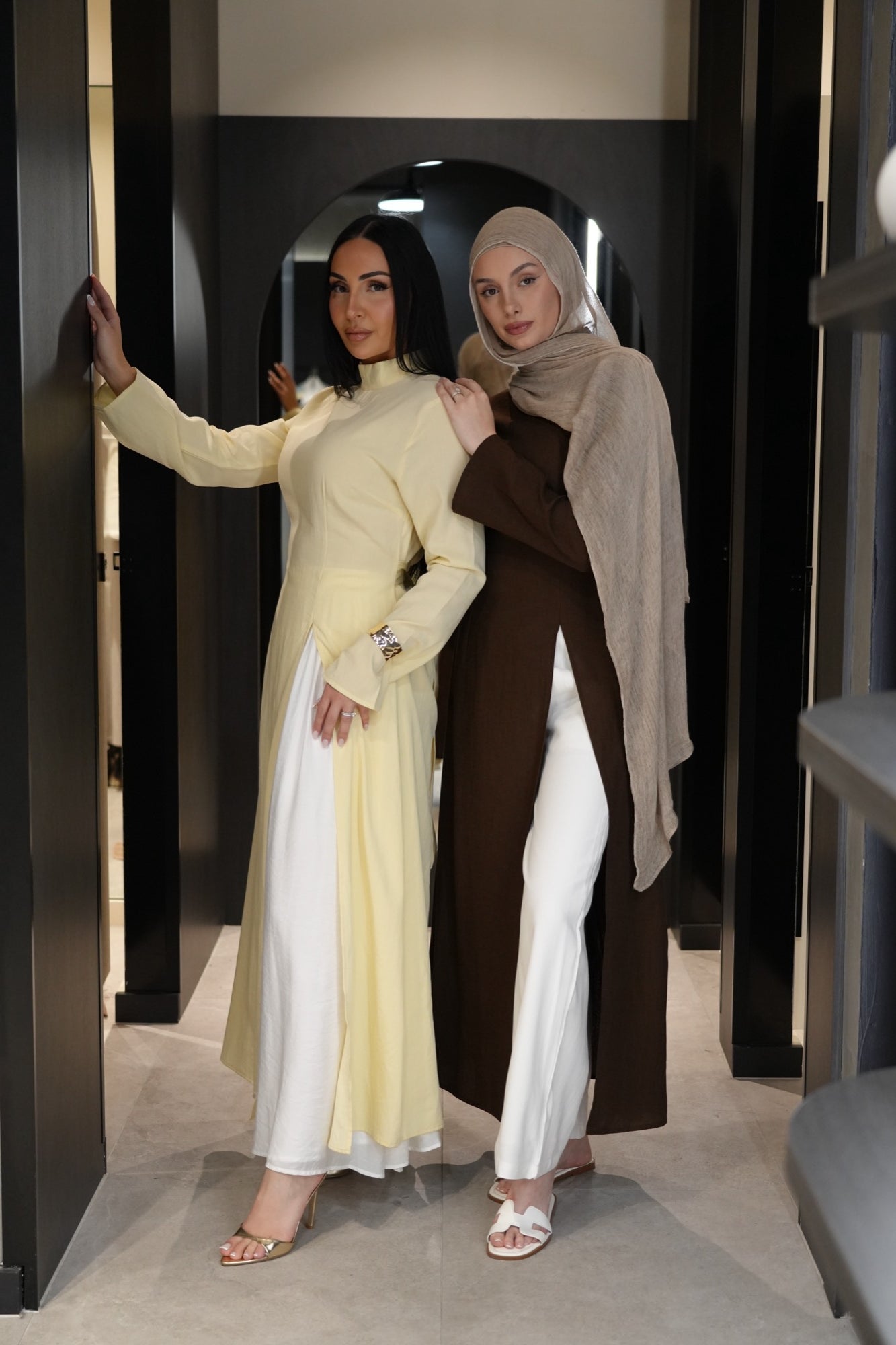 Shayla Linen Long Top