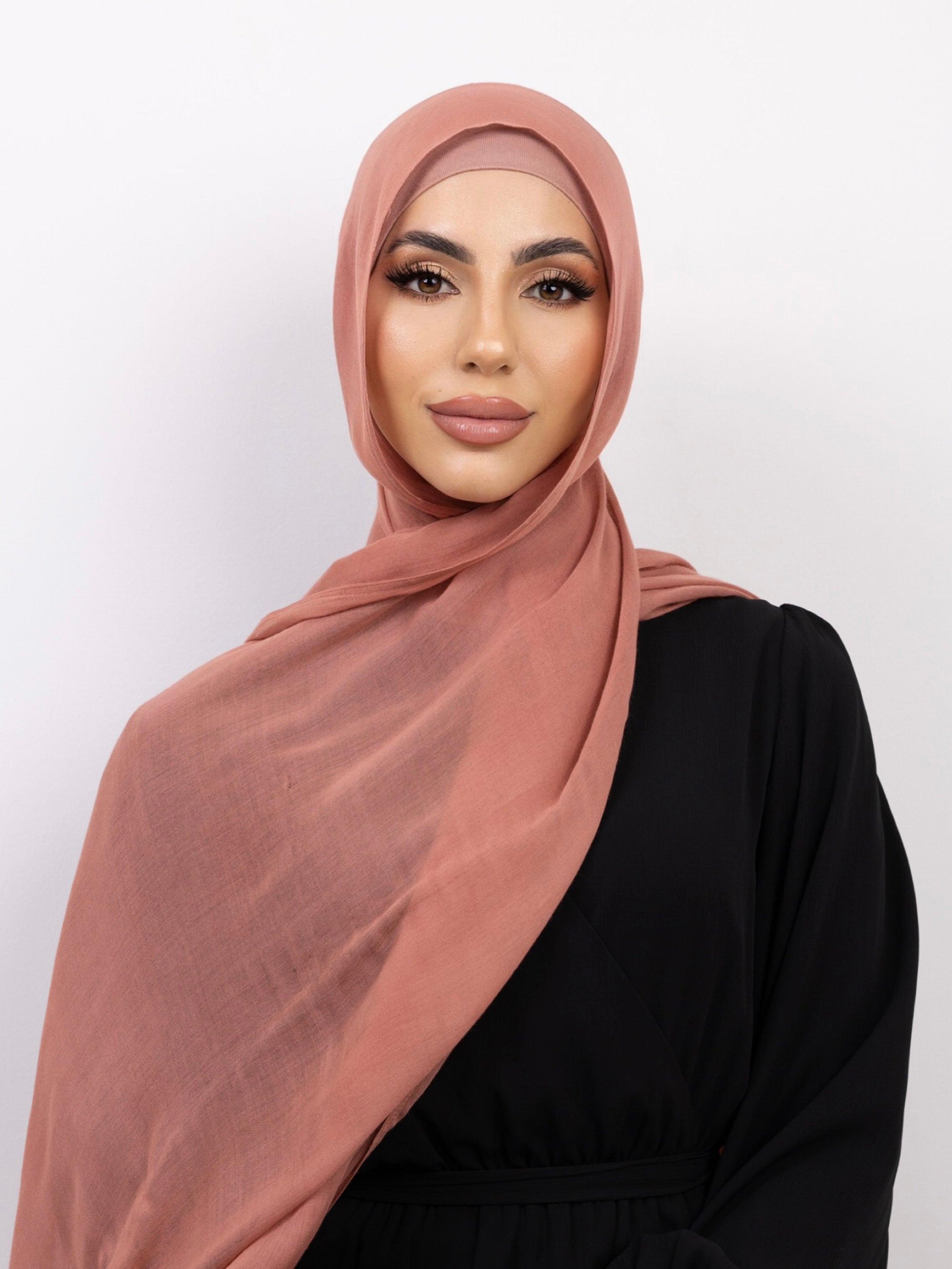 Jamila Cotton Shawl Rose Pink